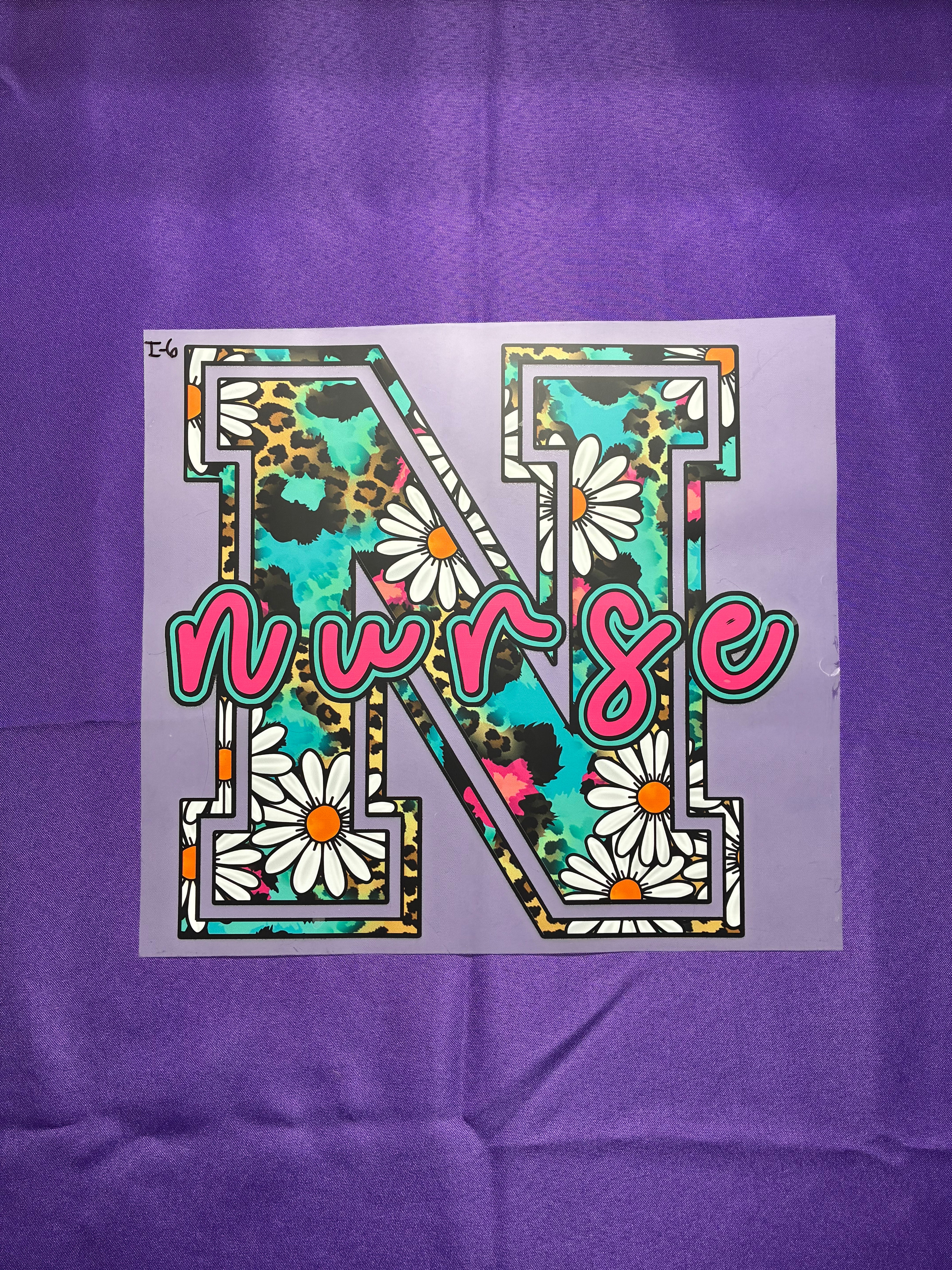 Nurse #6 Shirt Transfer