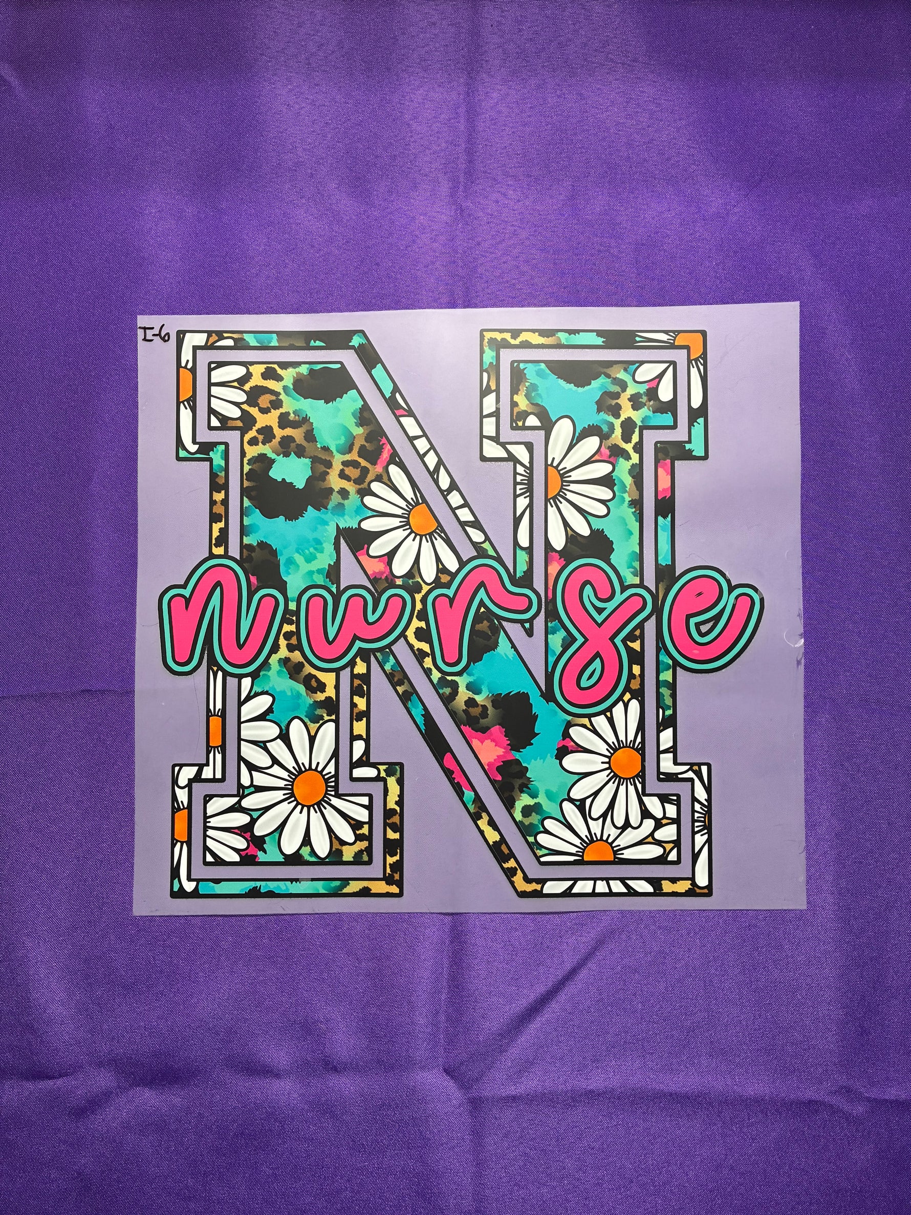 Nurse #6 Shirt Transfer