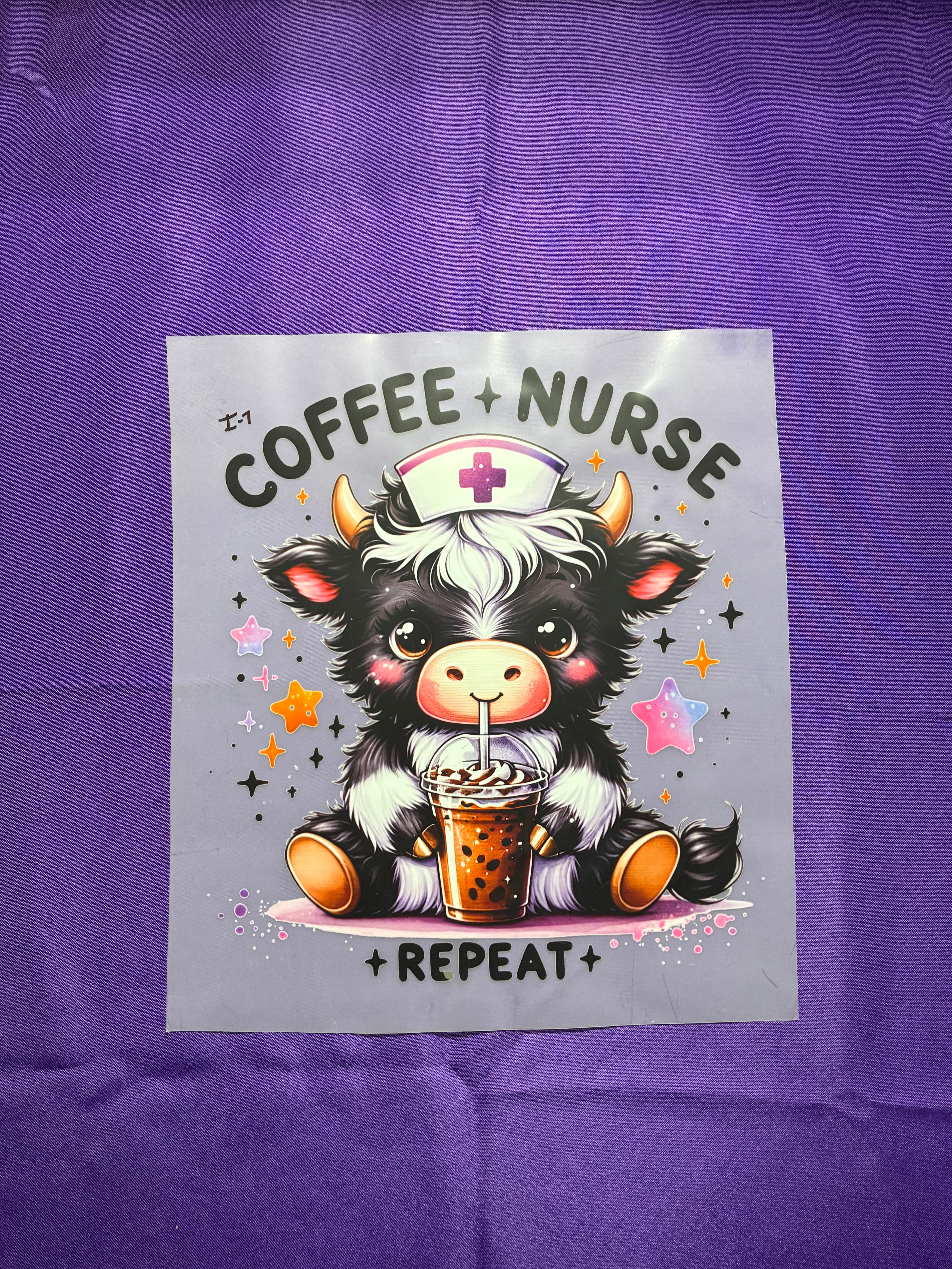 Nurse + Coffee #7 Shirt Transfer