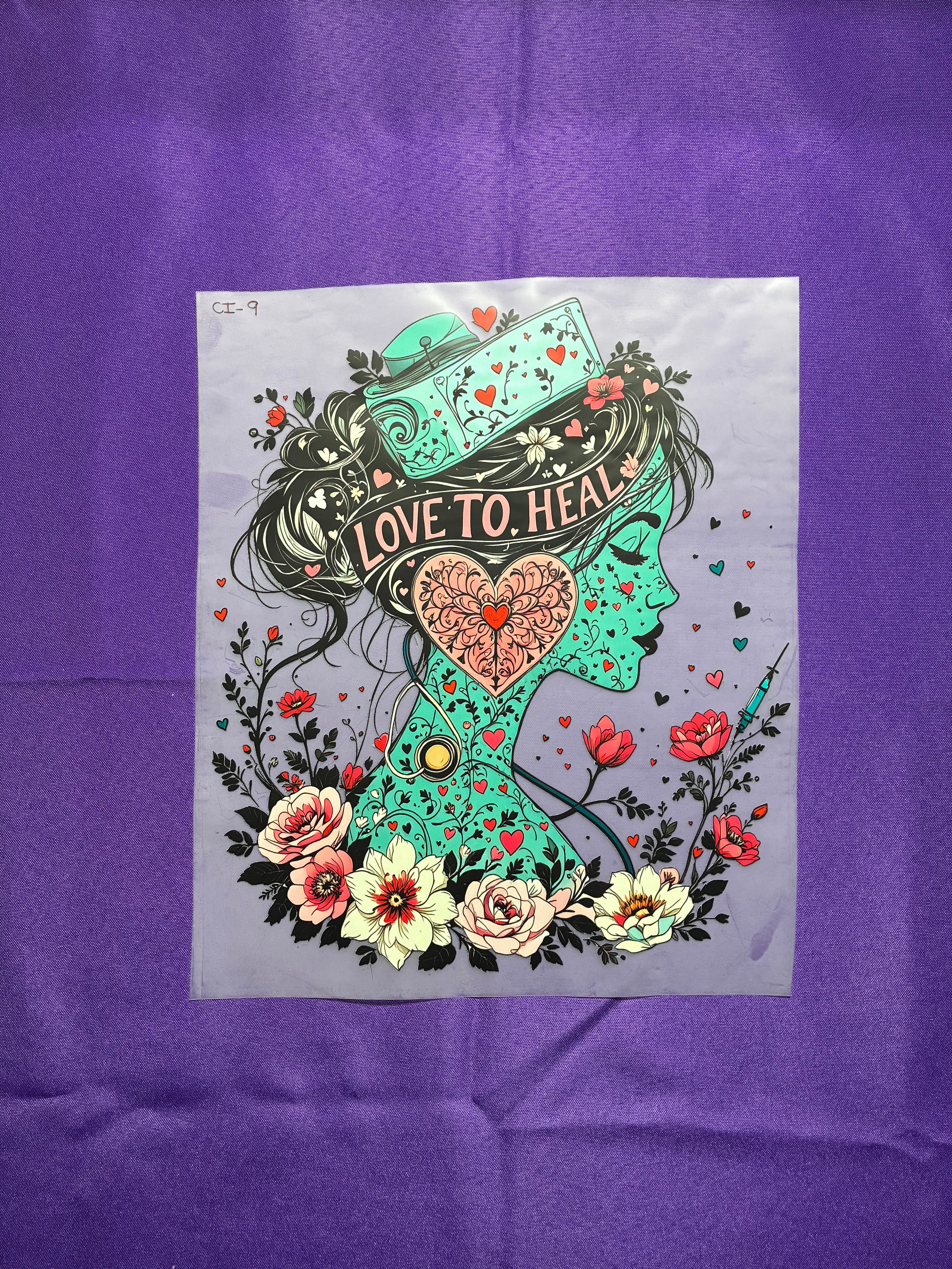 Love to Heal #9 Shirt Transfer