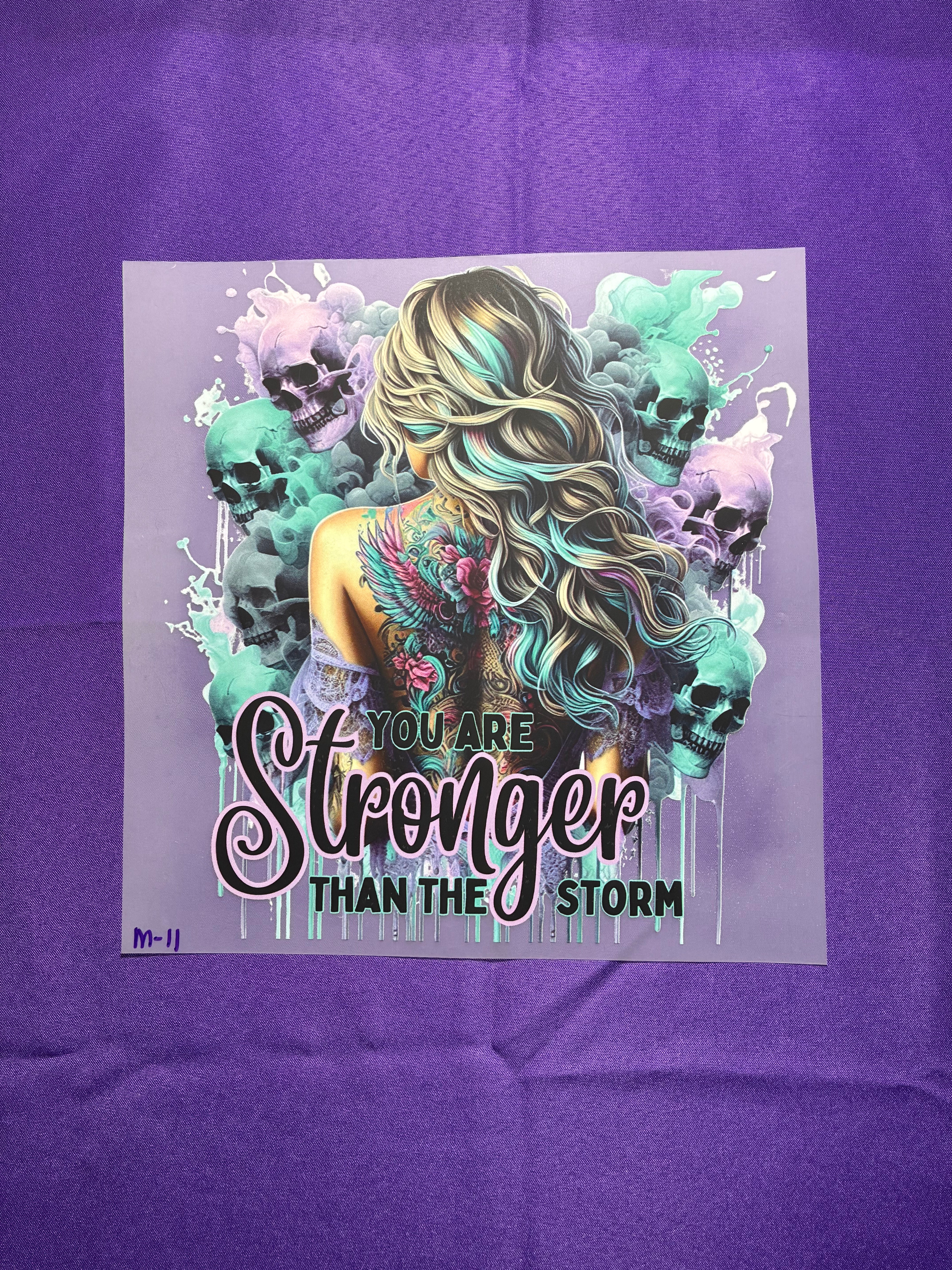 Stronger than the Storm Shirt Transfer