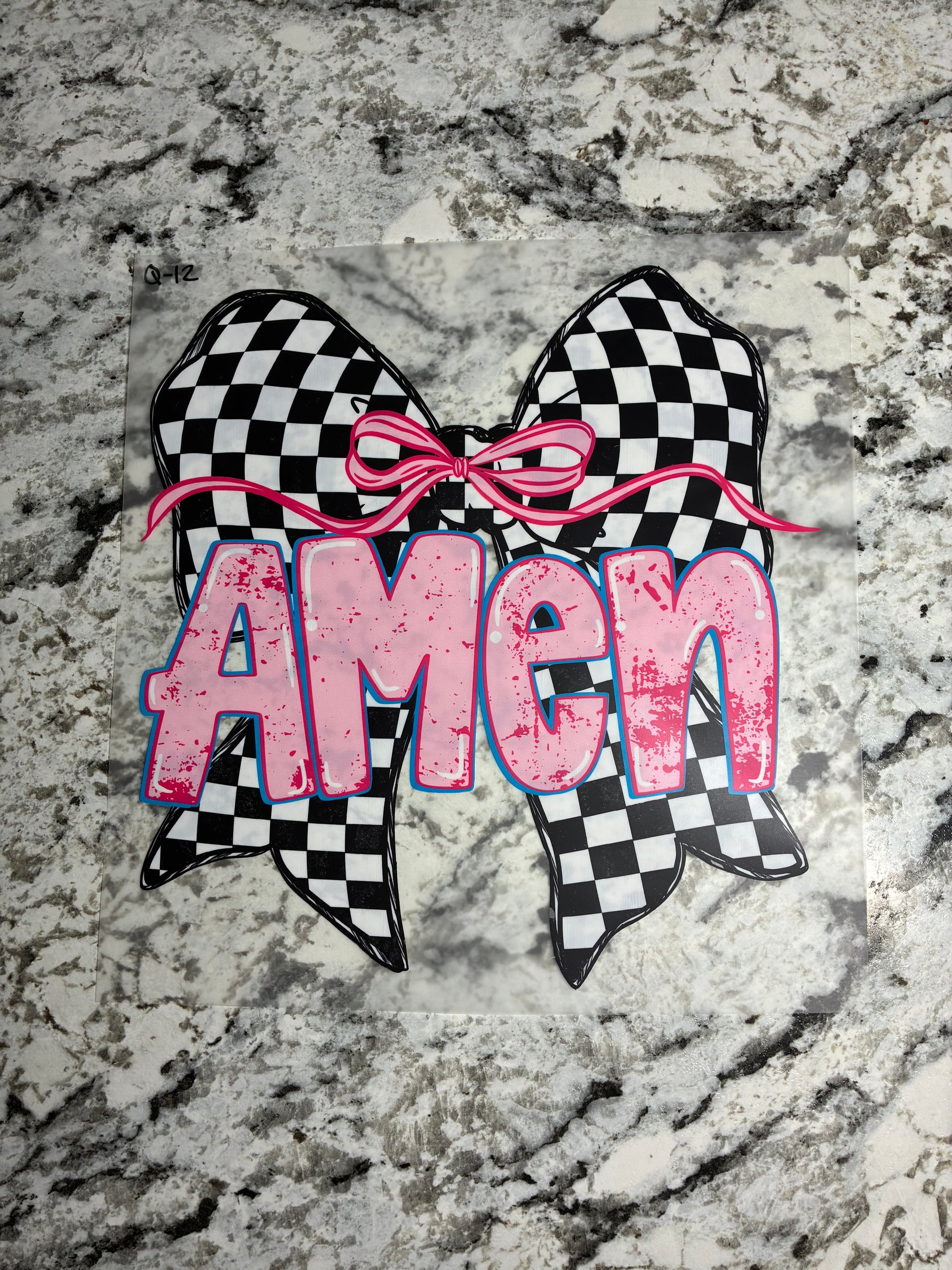 Amen Shirt Transfer