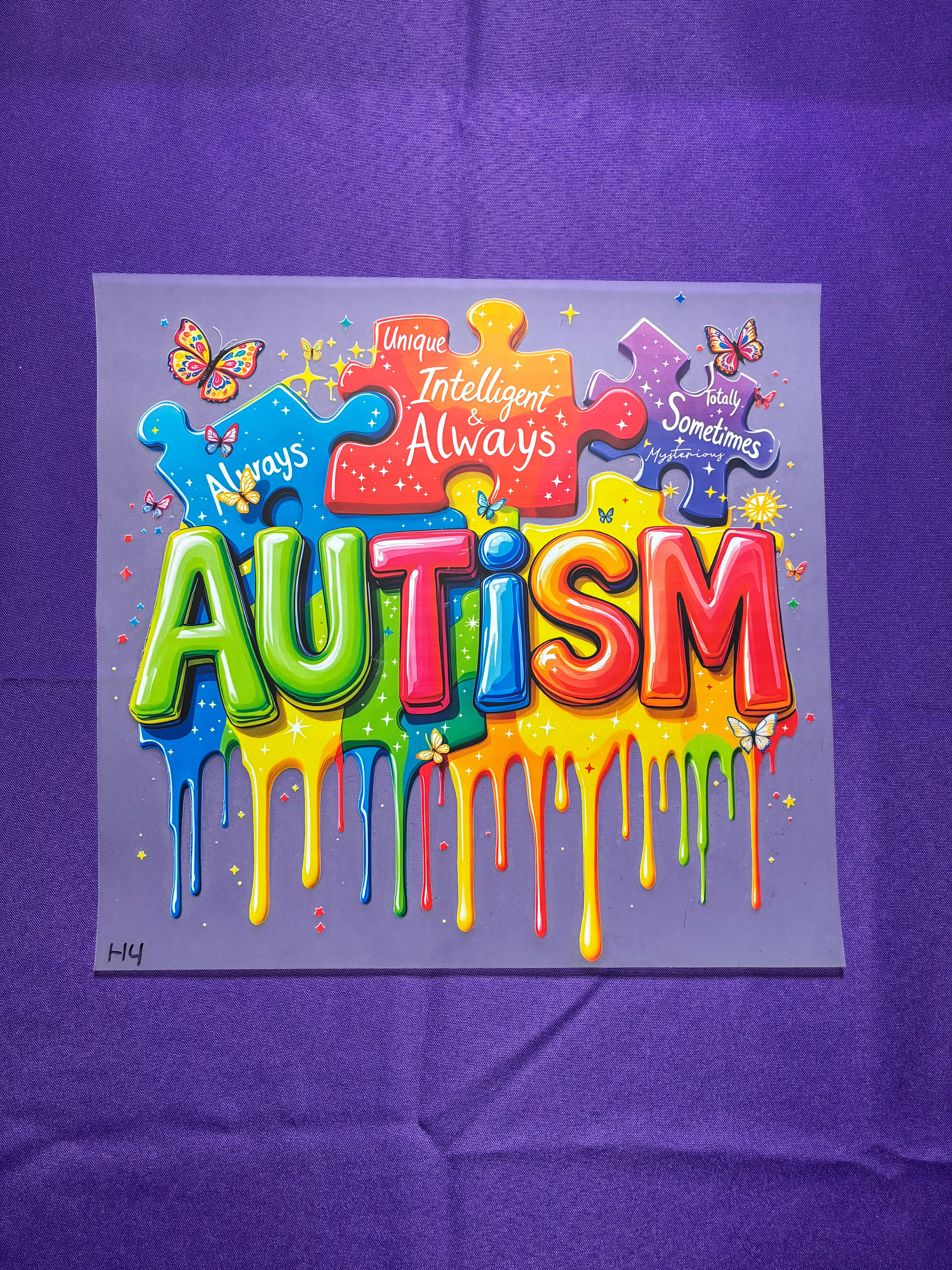 Autism DTF Transfers