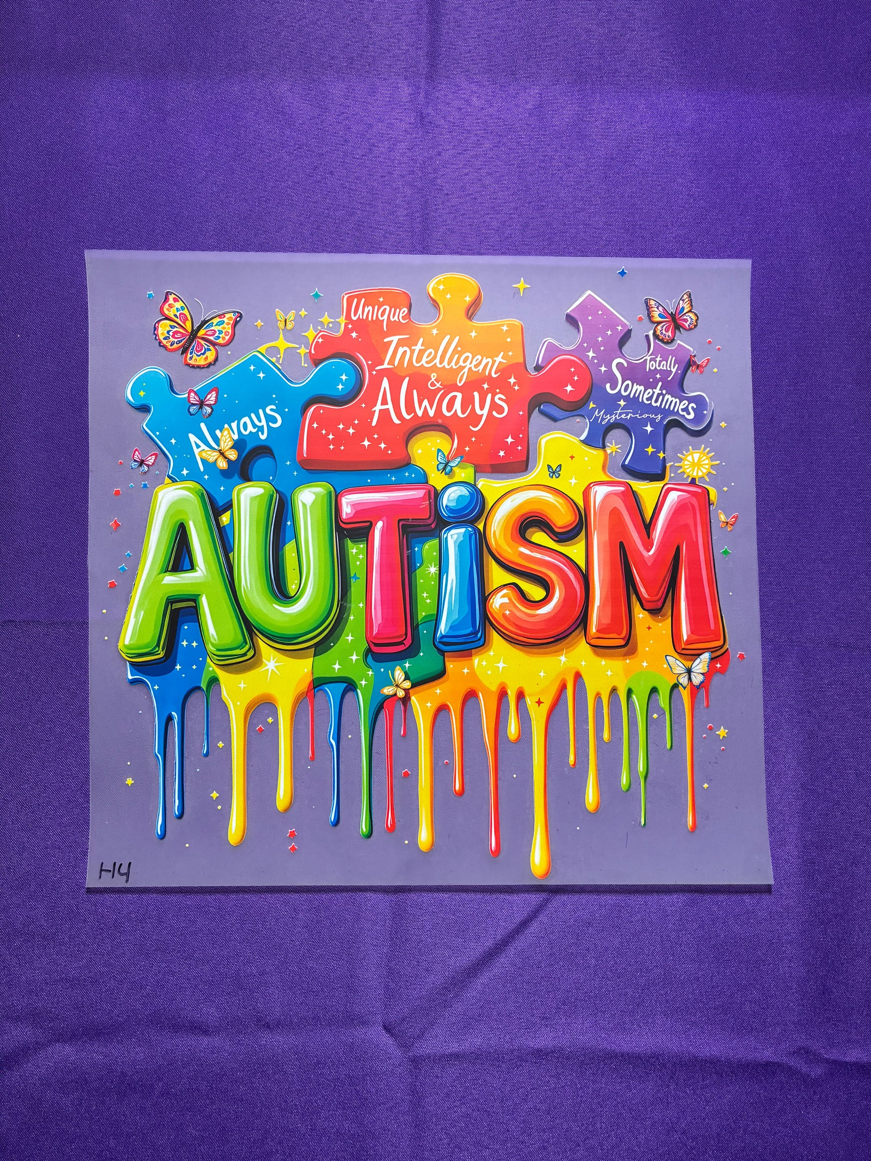 Autism DTF Transfers