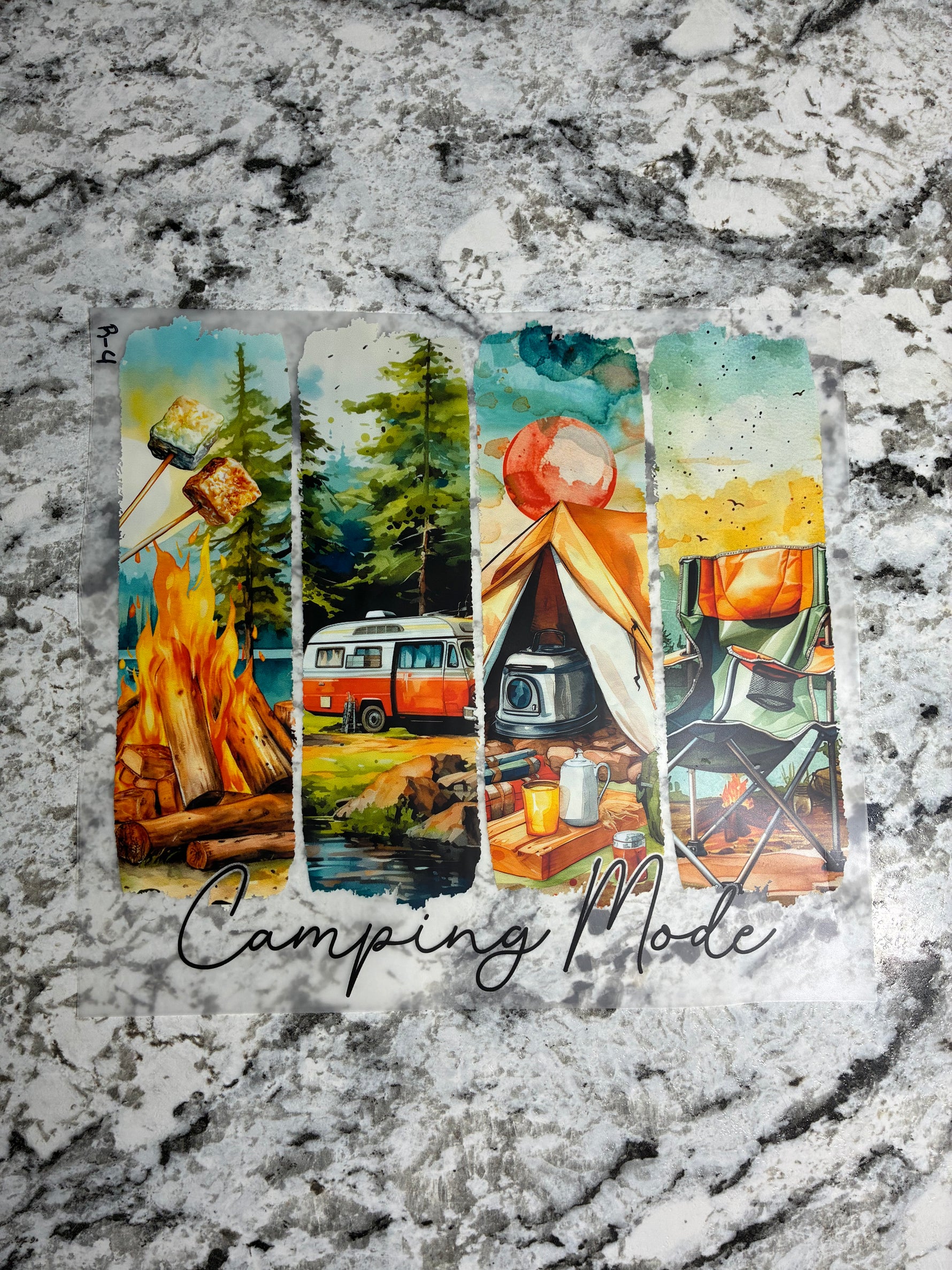 Camping Mode Shirt Transfers