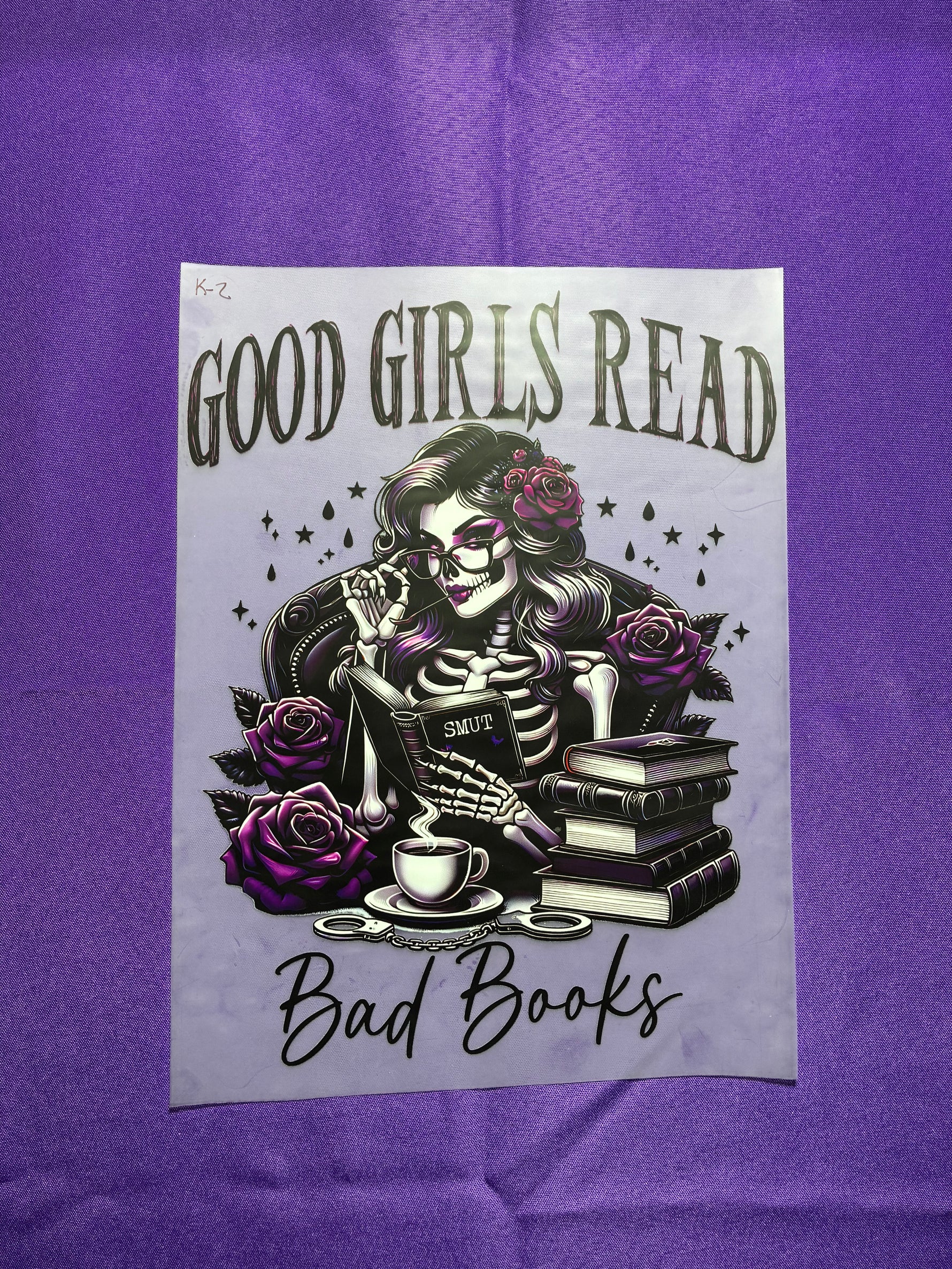 Good Girls Read Bad Shirt Transfer