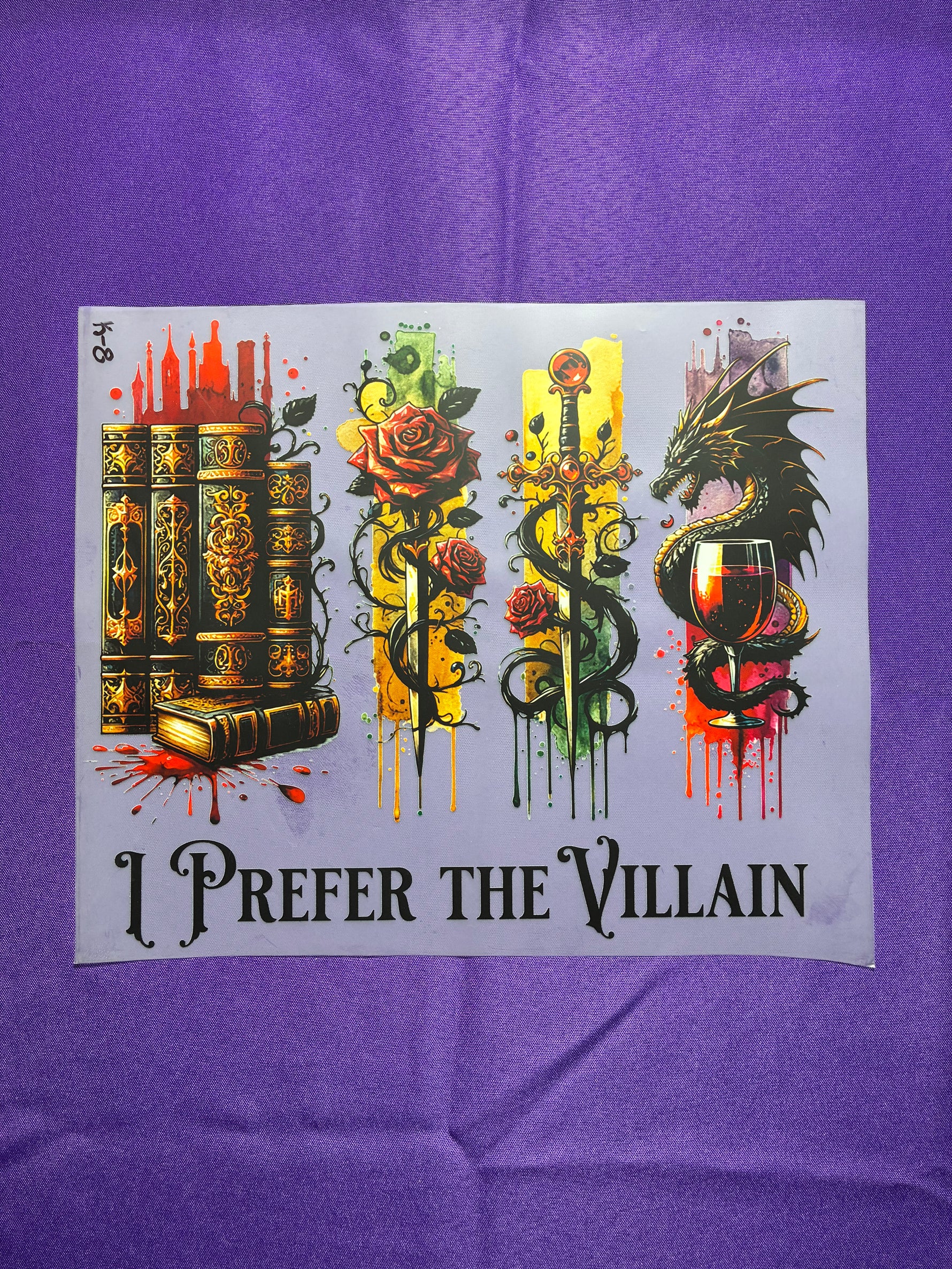 Prefer the Villain Shirt Transfer