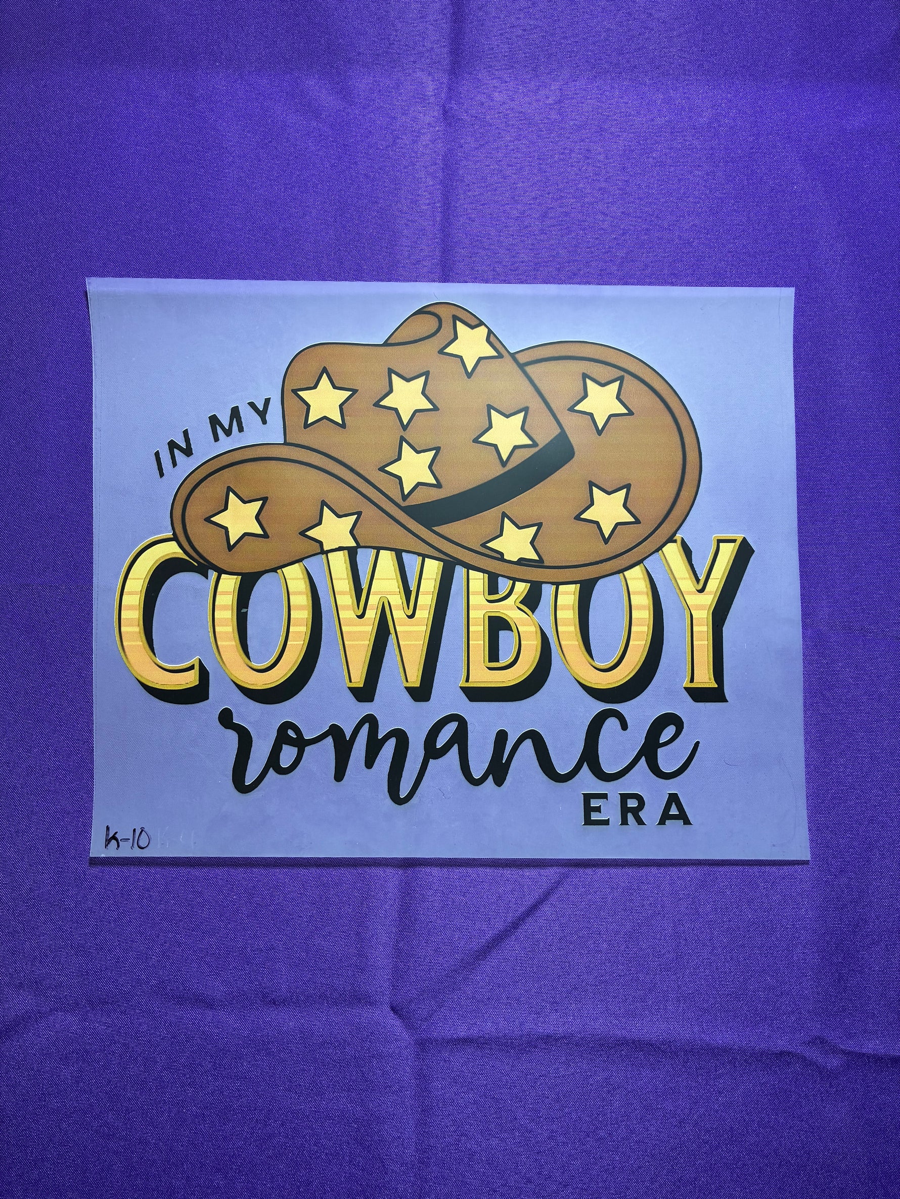 Cowboy Romance Shirt Transfer