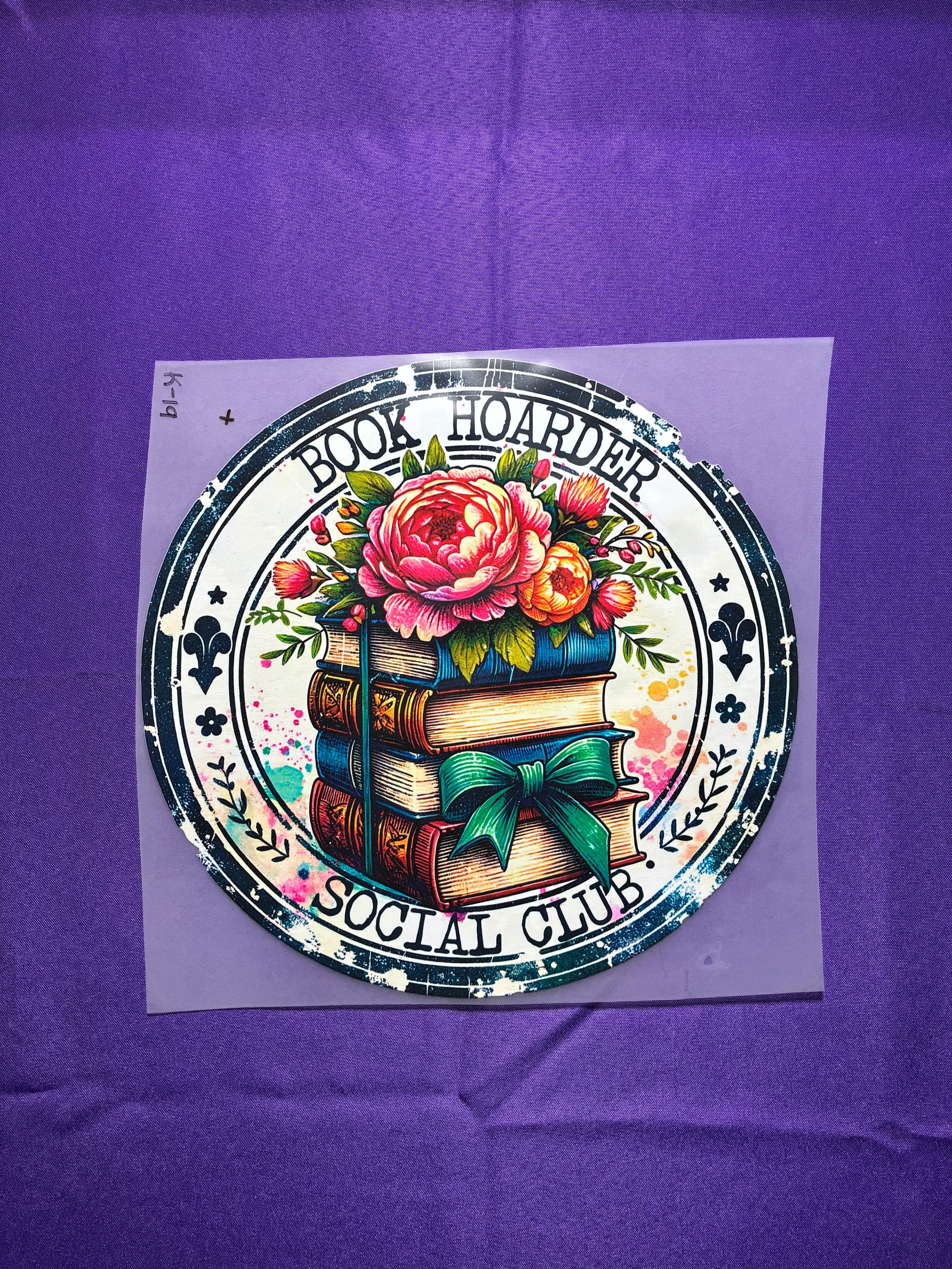 Book Hoarder Shirt Transfer
