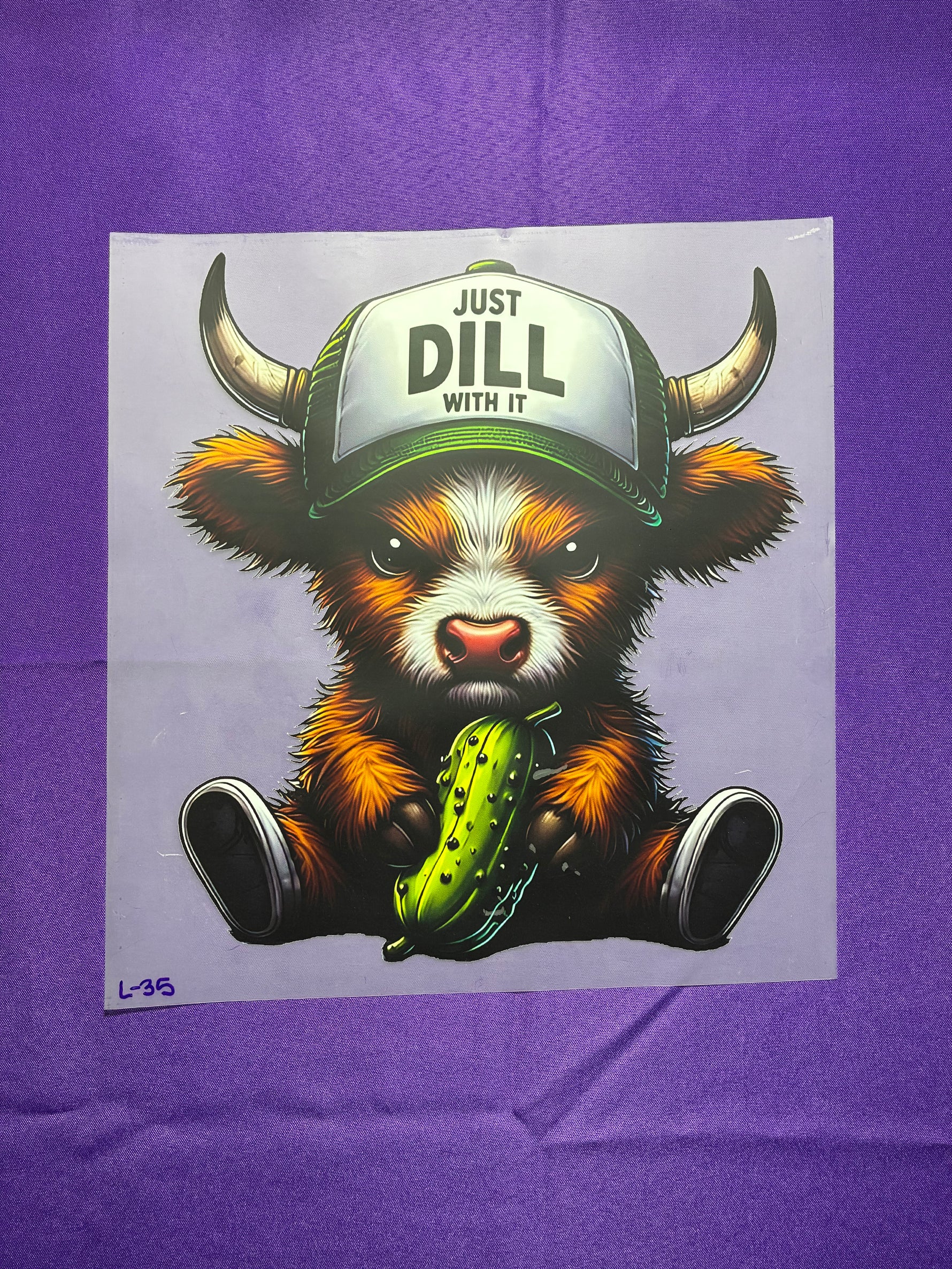 Just Dill with It Shirt Transfer