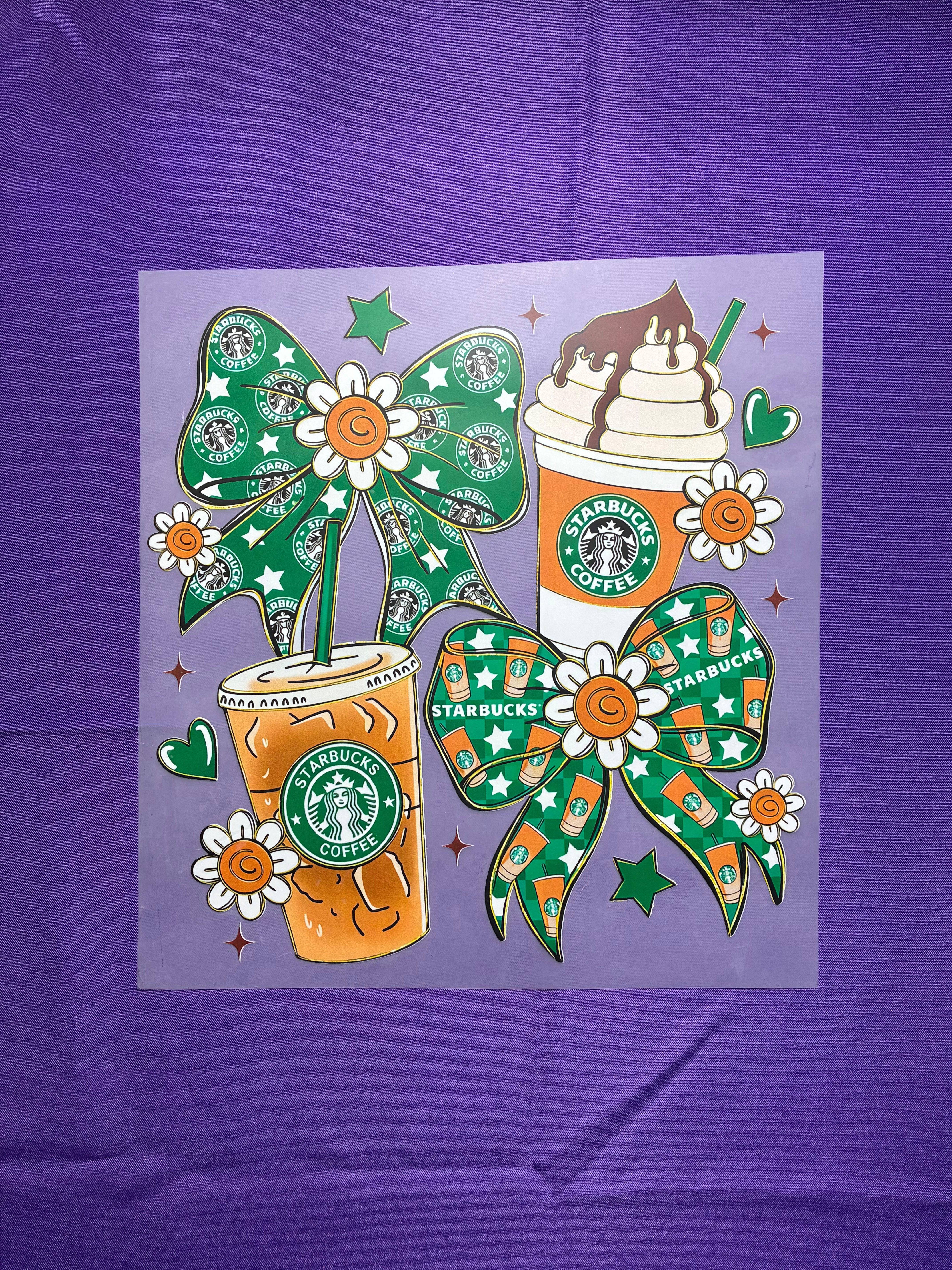 Coffee and Bows Shirt Transfer