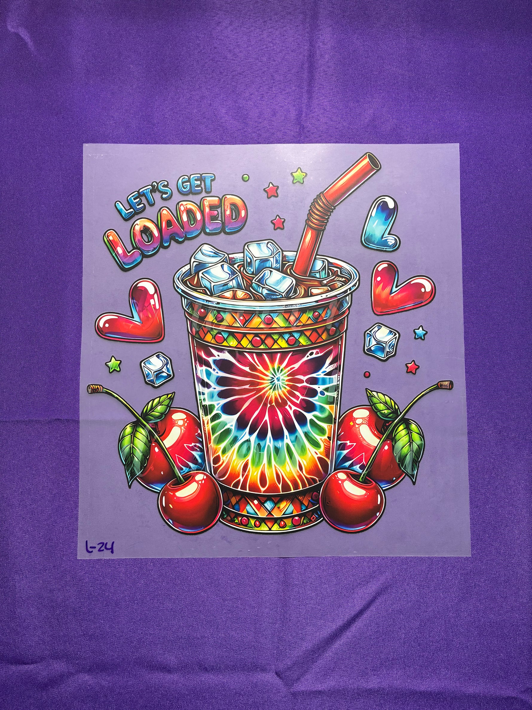 Let’s Get Loaded Shirt Transfer