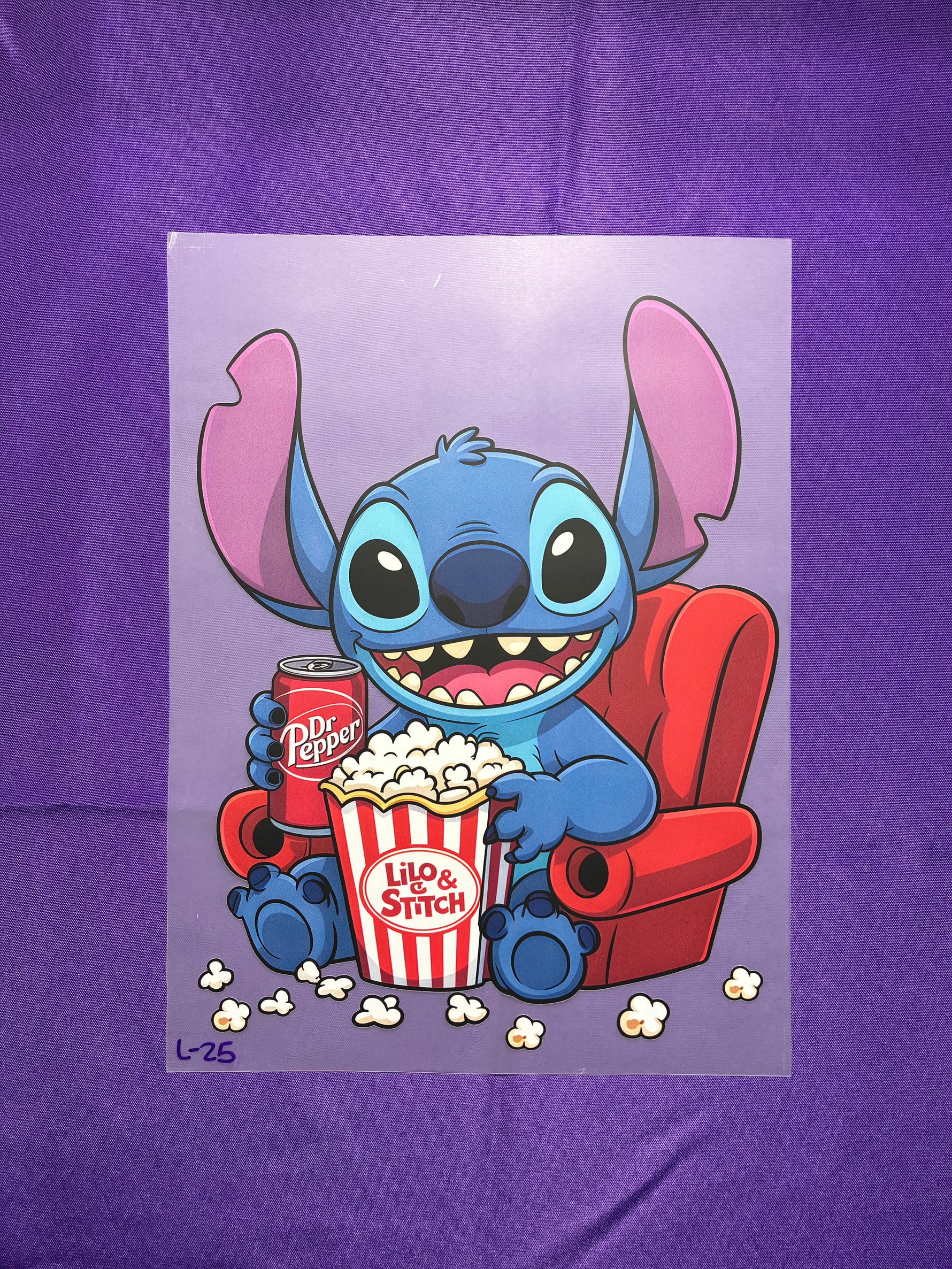 Popcorn and Soda Shirt Transfers