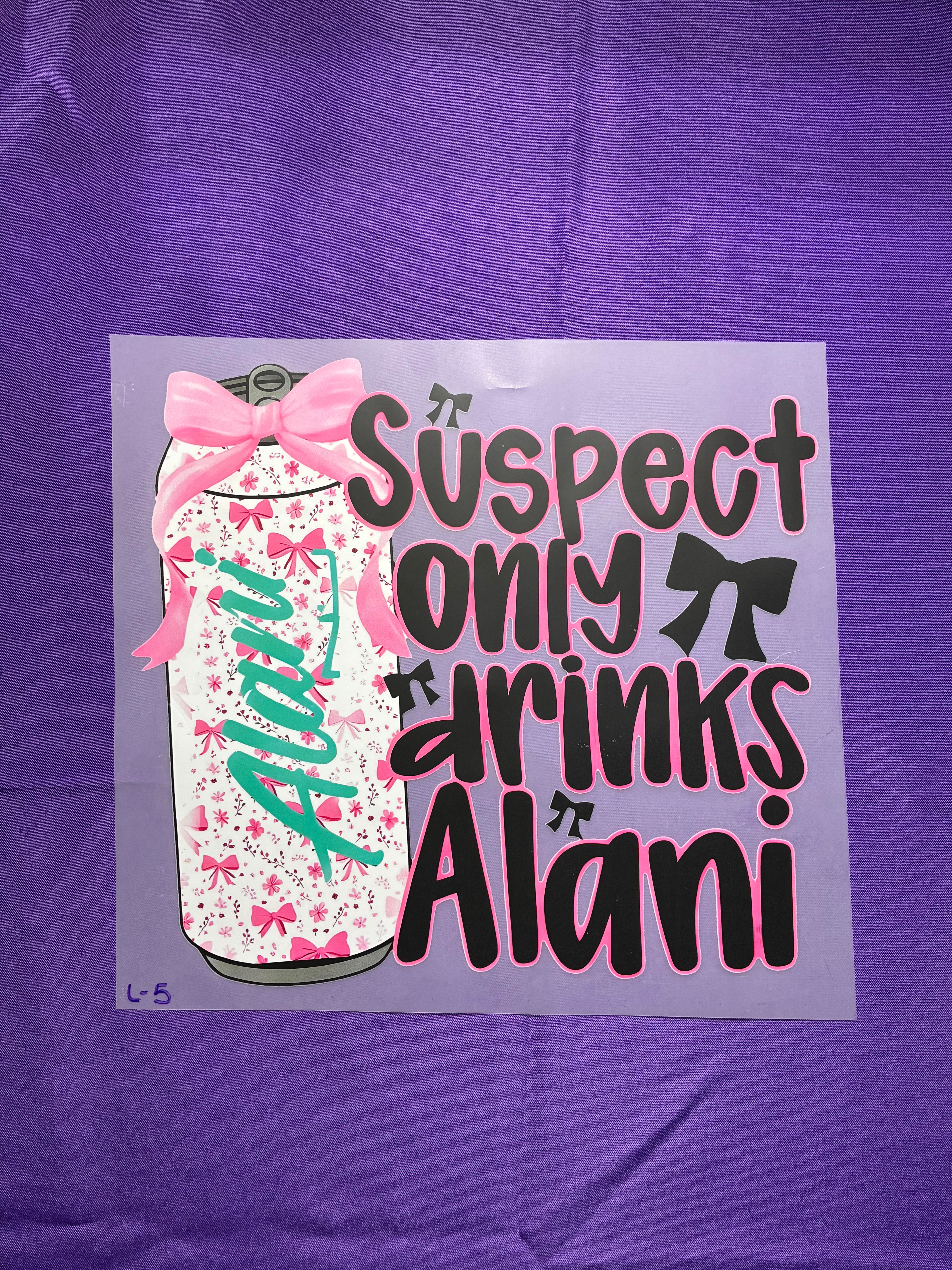 Suspect Shirt Transfers