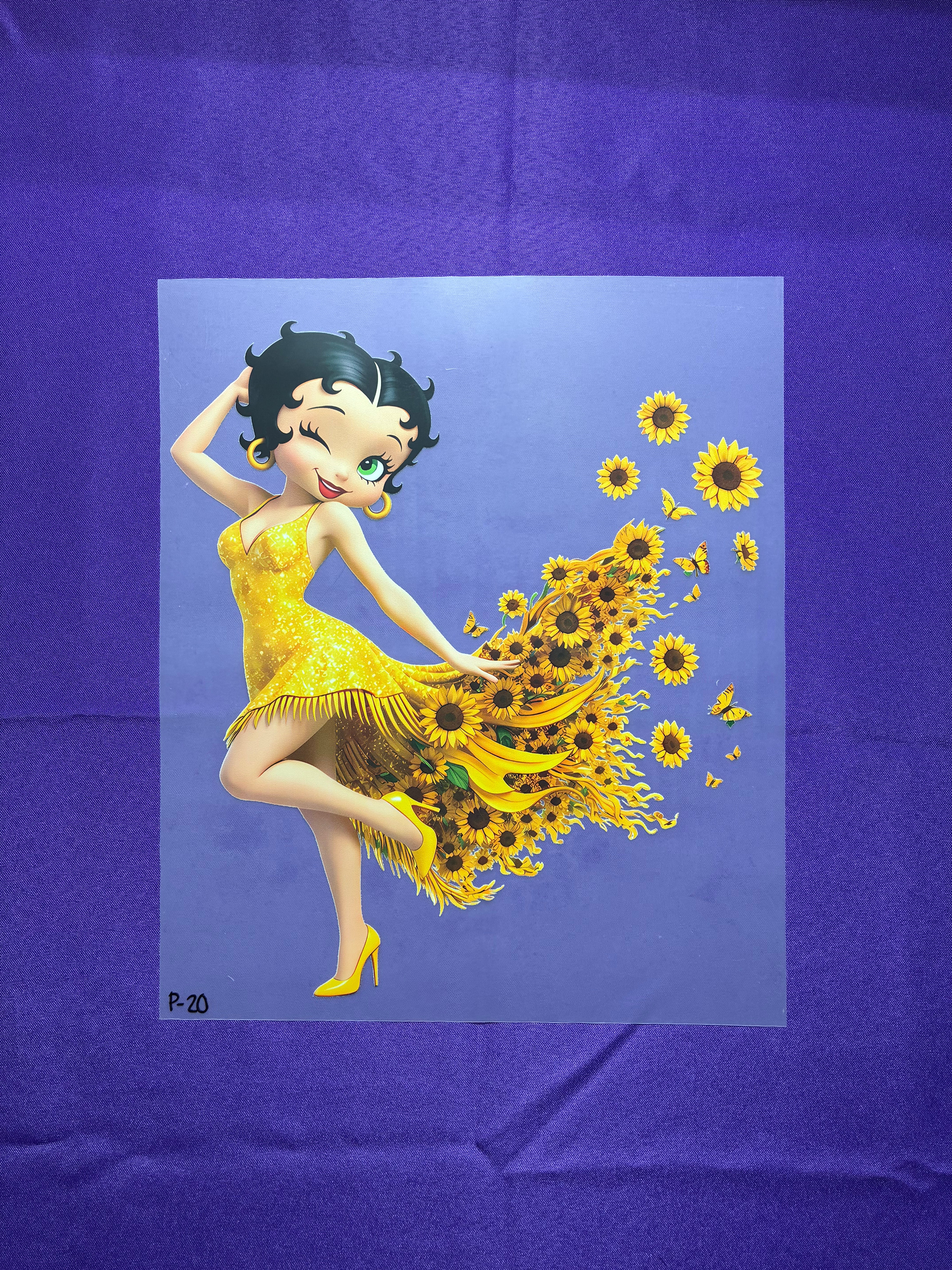 Sunflowers Shirt Transfer