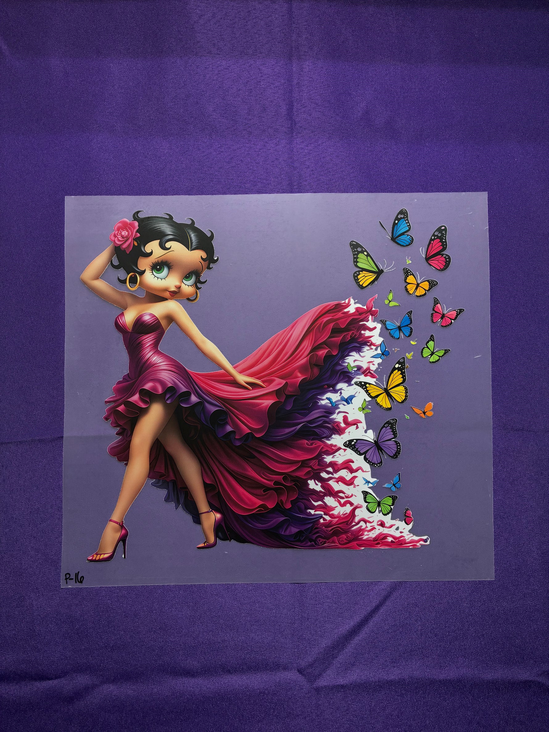 Flowers Shirt Transfer