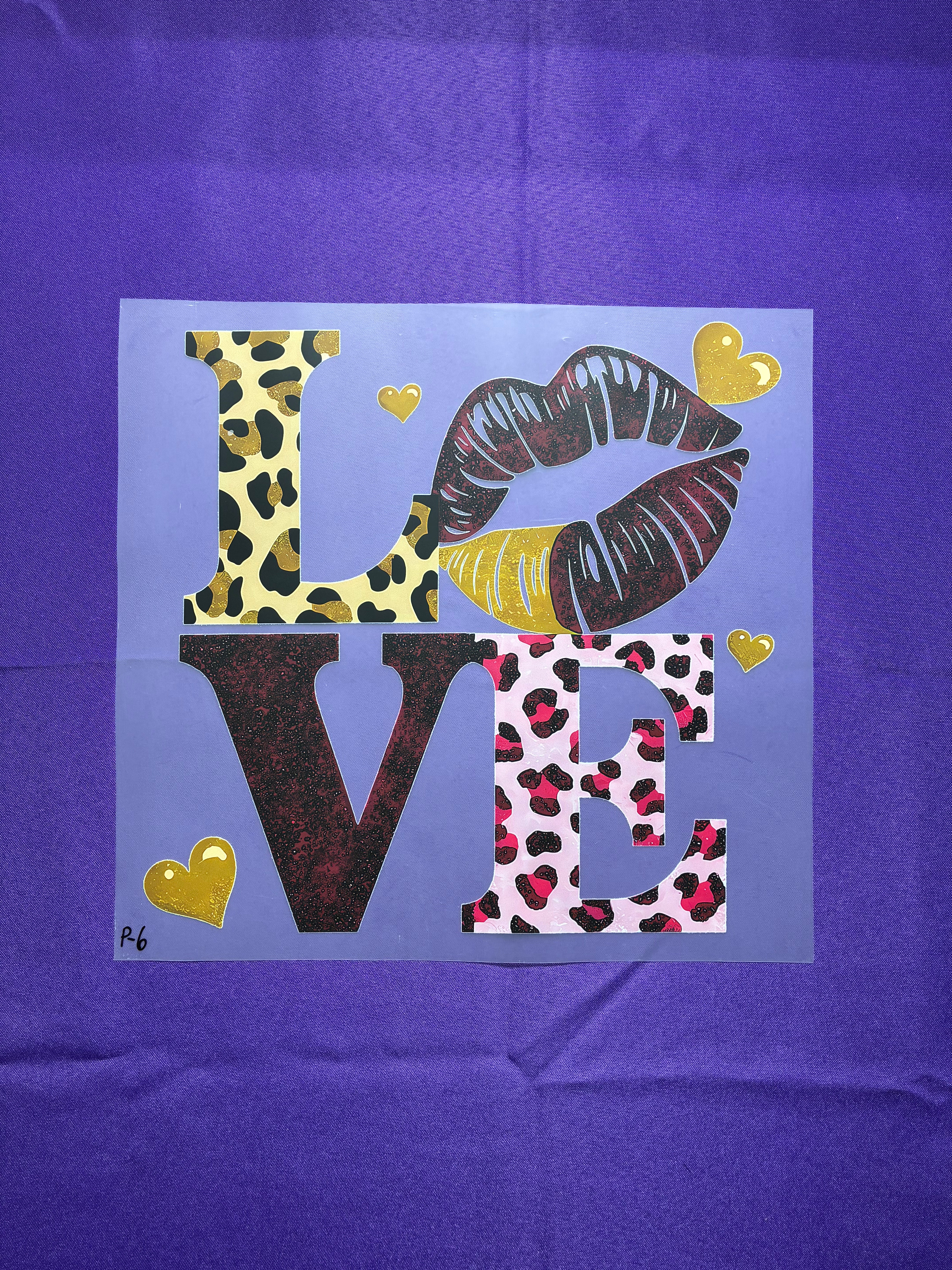 Love Shirt Transfer