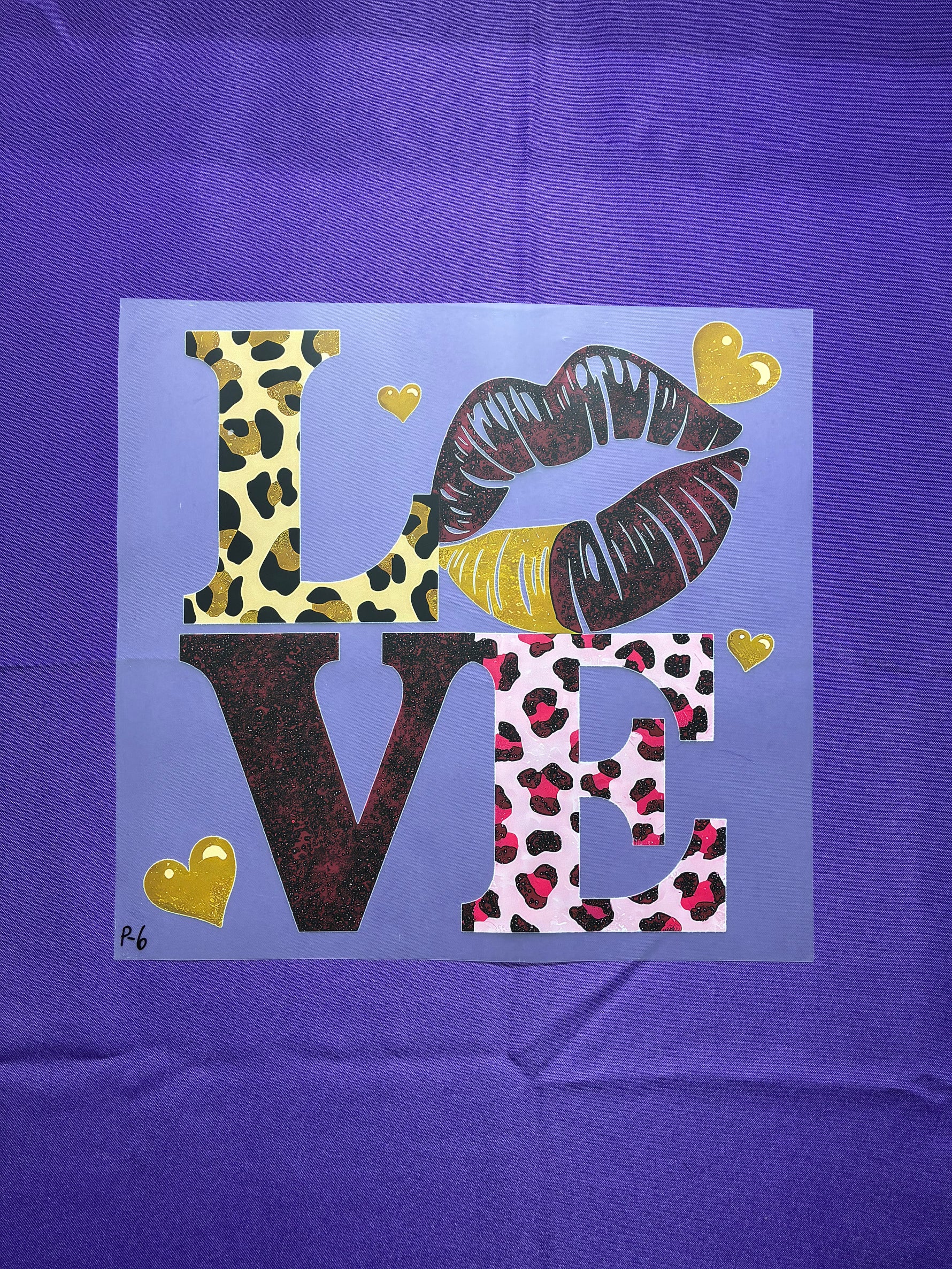 Love Shirt Transfer