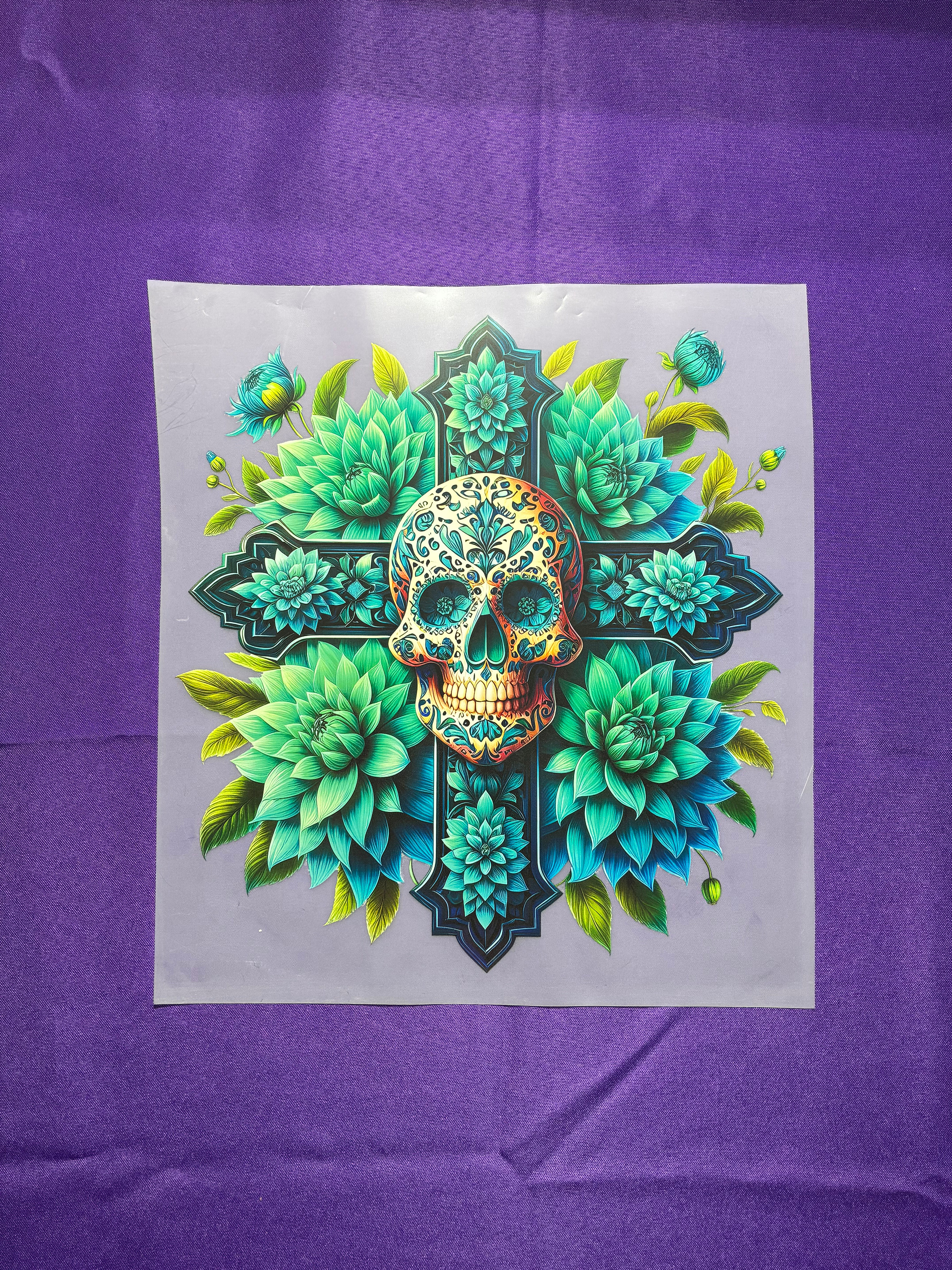 Skull + Cross Shirt Transfer