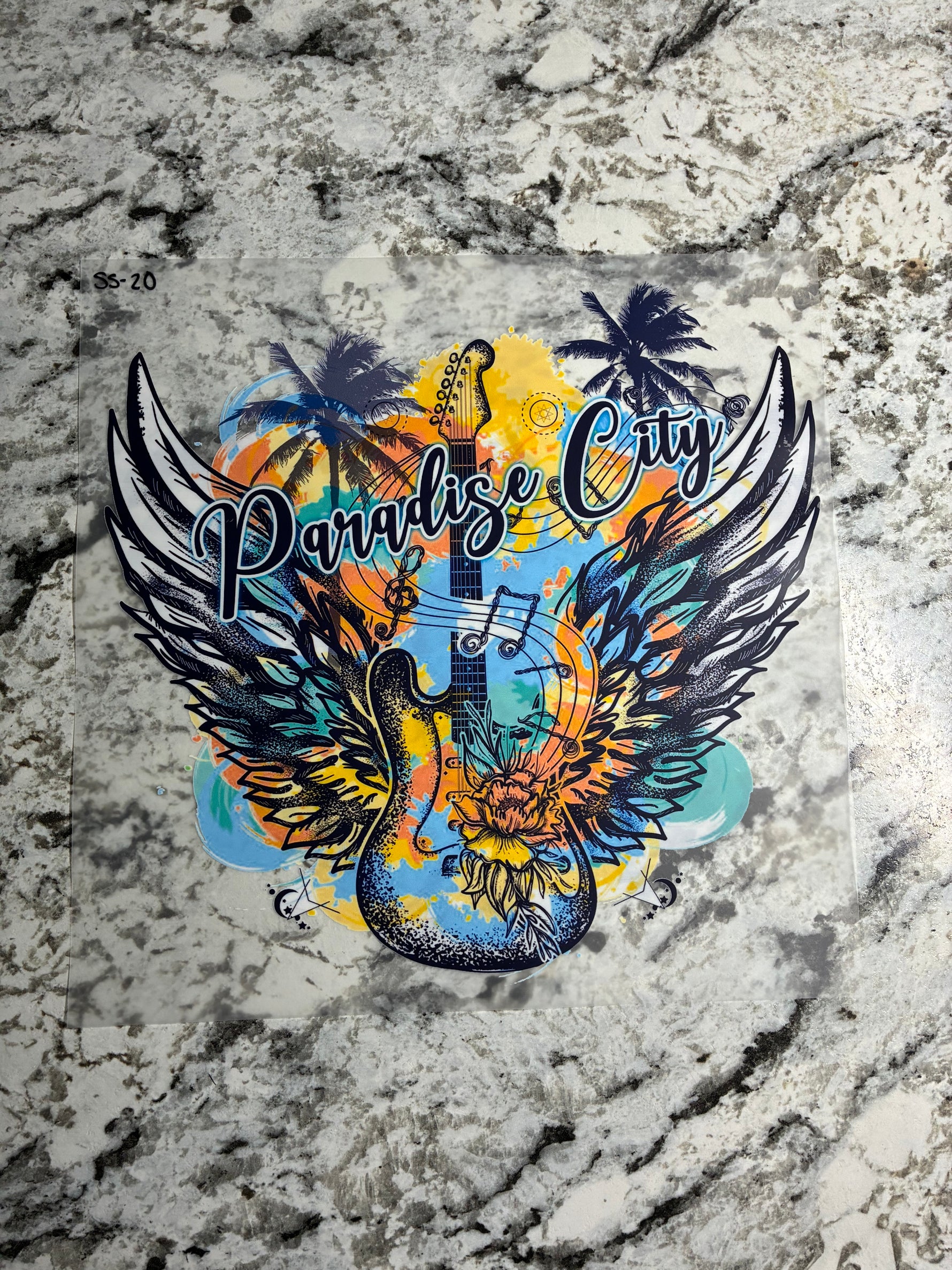 Paradise Shirt Transfers