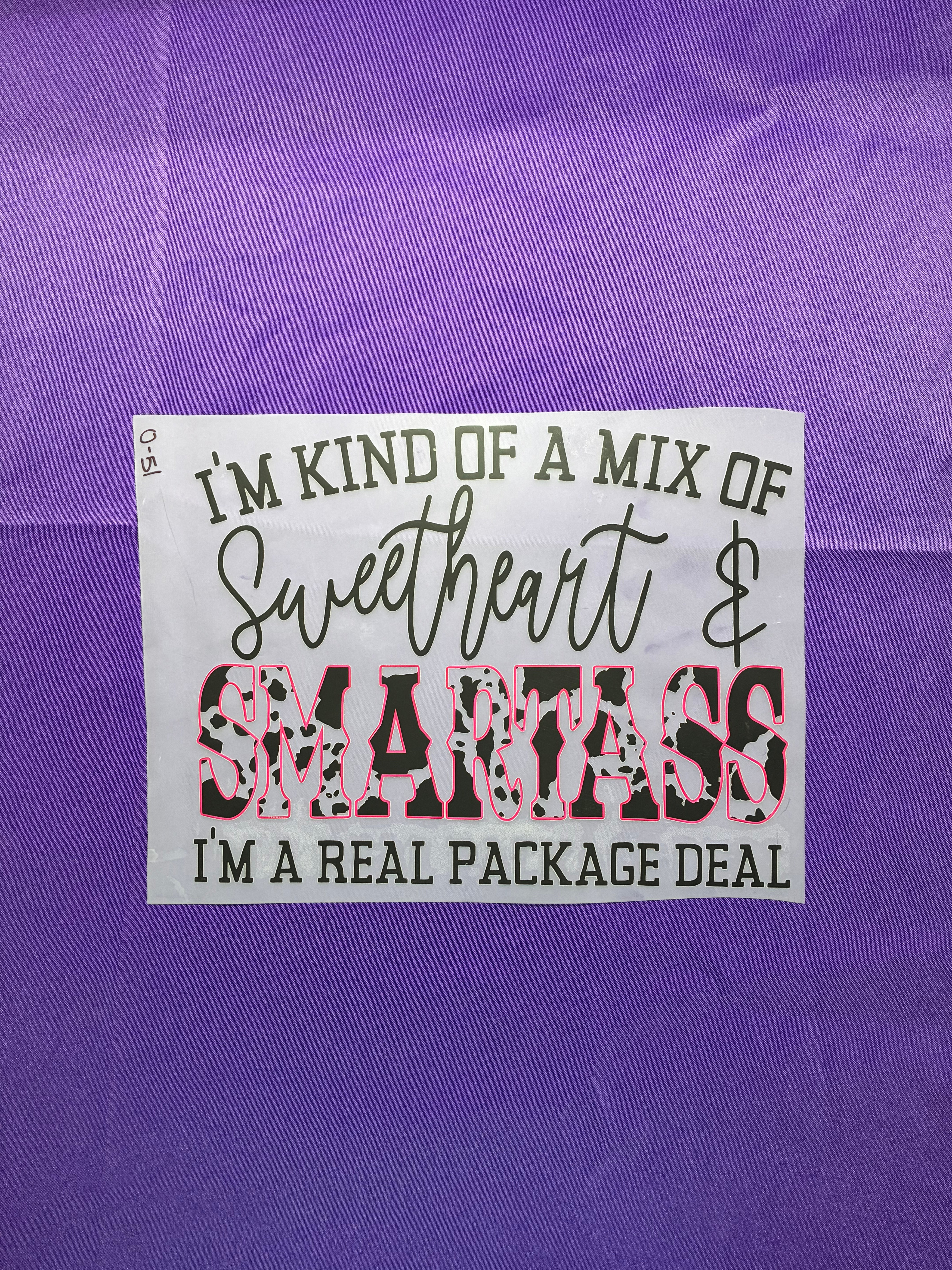 Package Deal  #51 Shirt Transfer