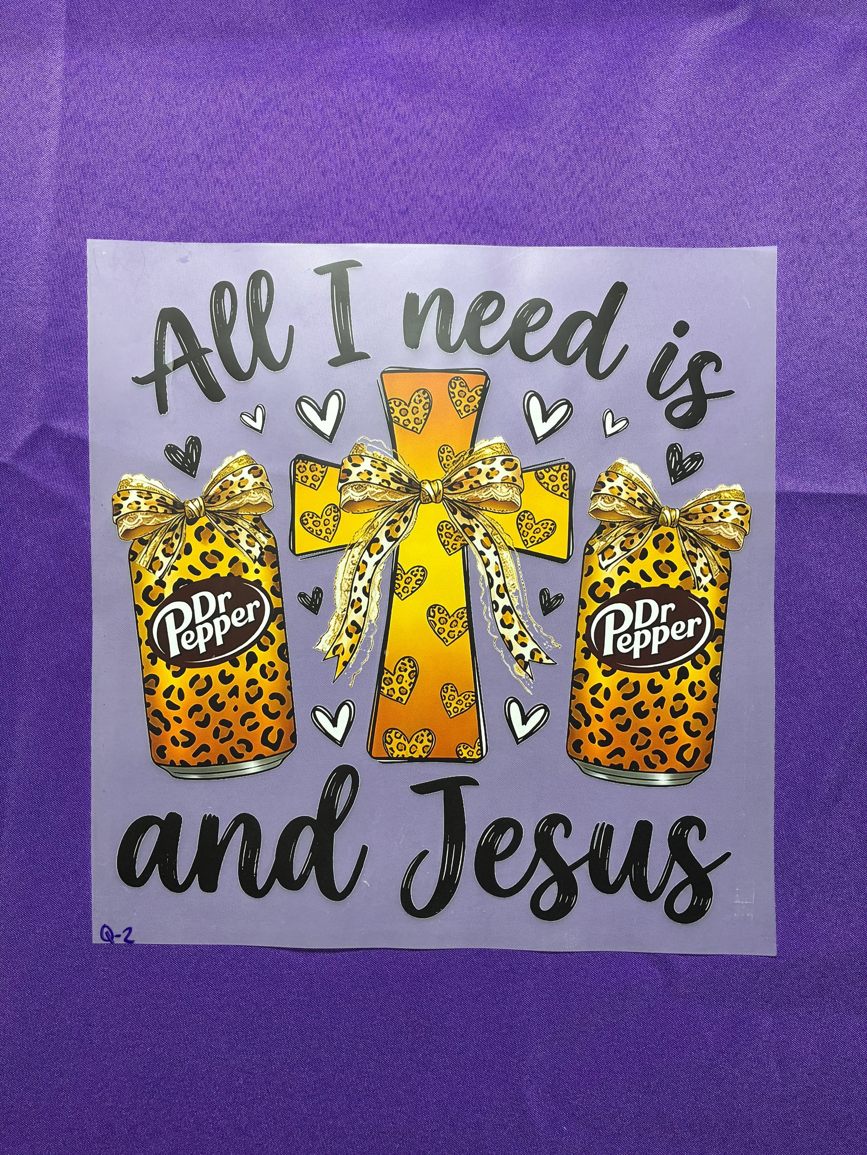 Jesus and DP #2 Shirt Transfers