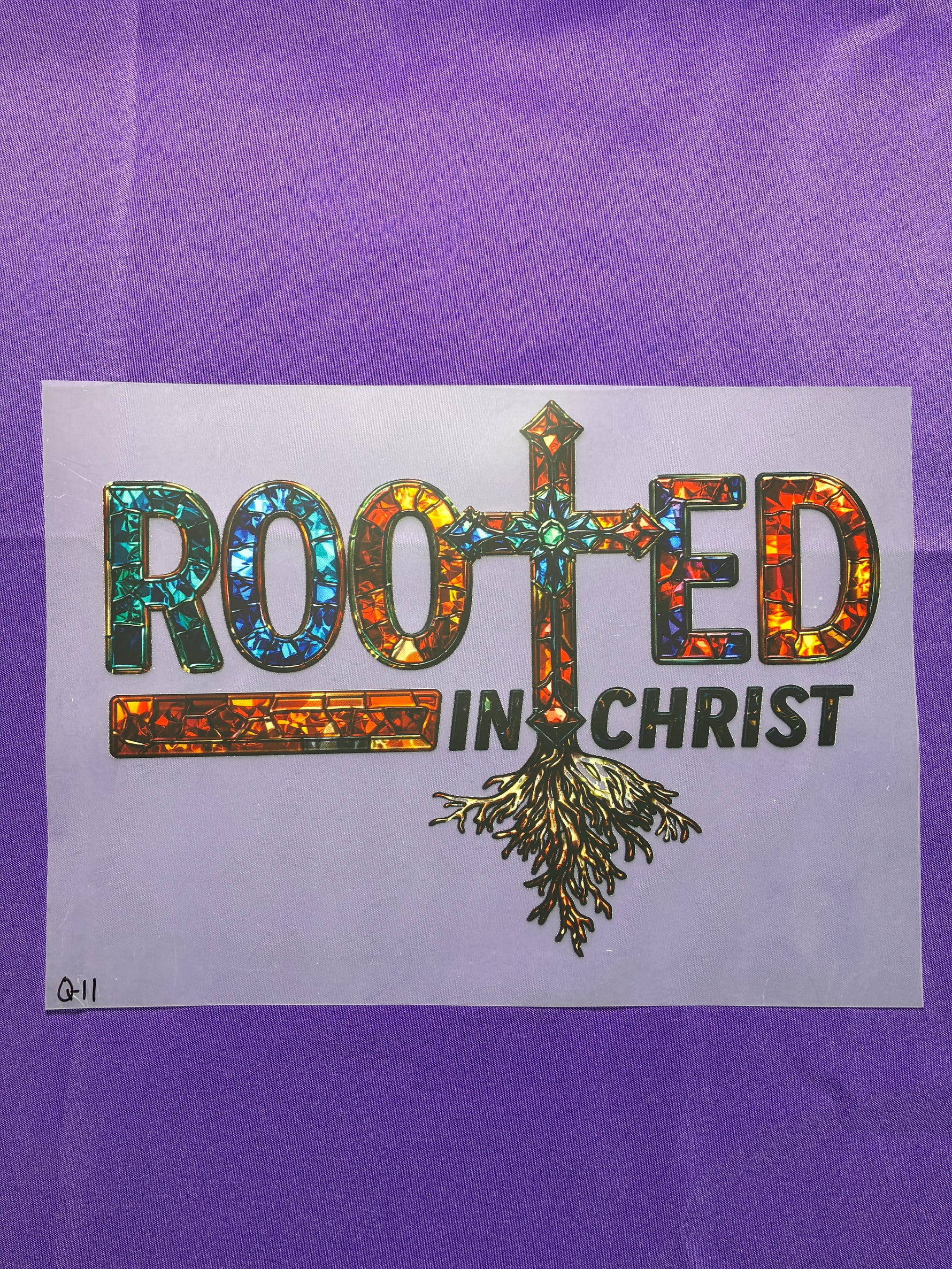 Rooted #11 Shirt Transfer