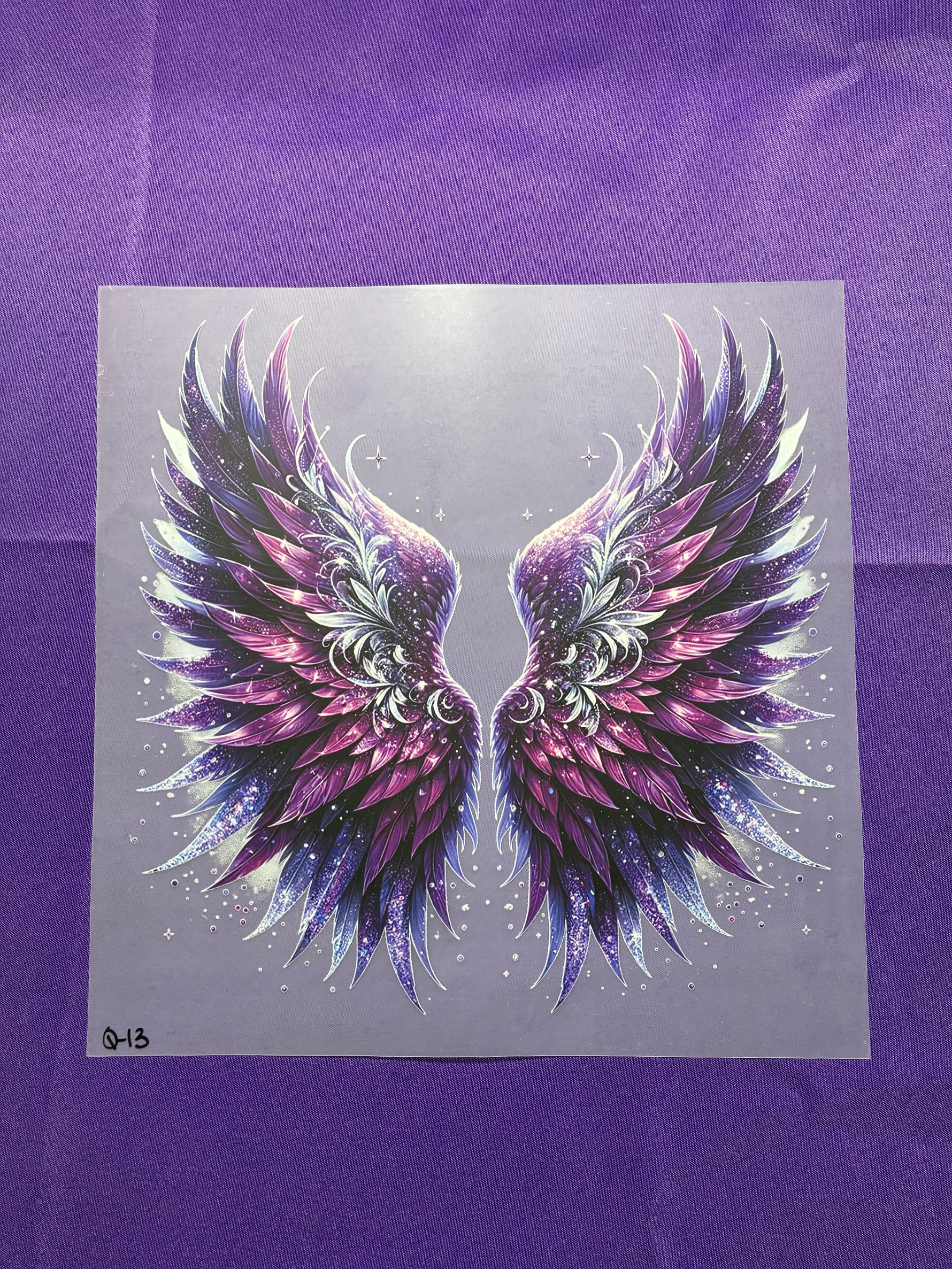 Purple Wings #13 Shirt Transfer