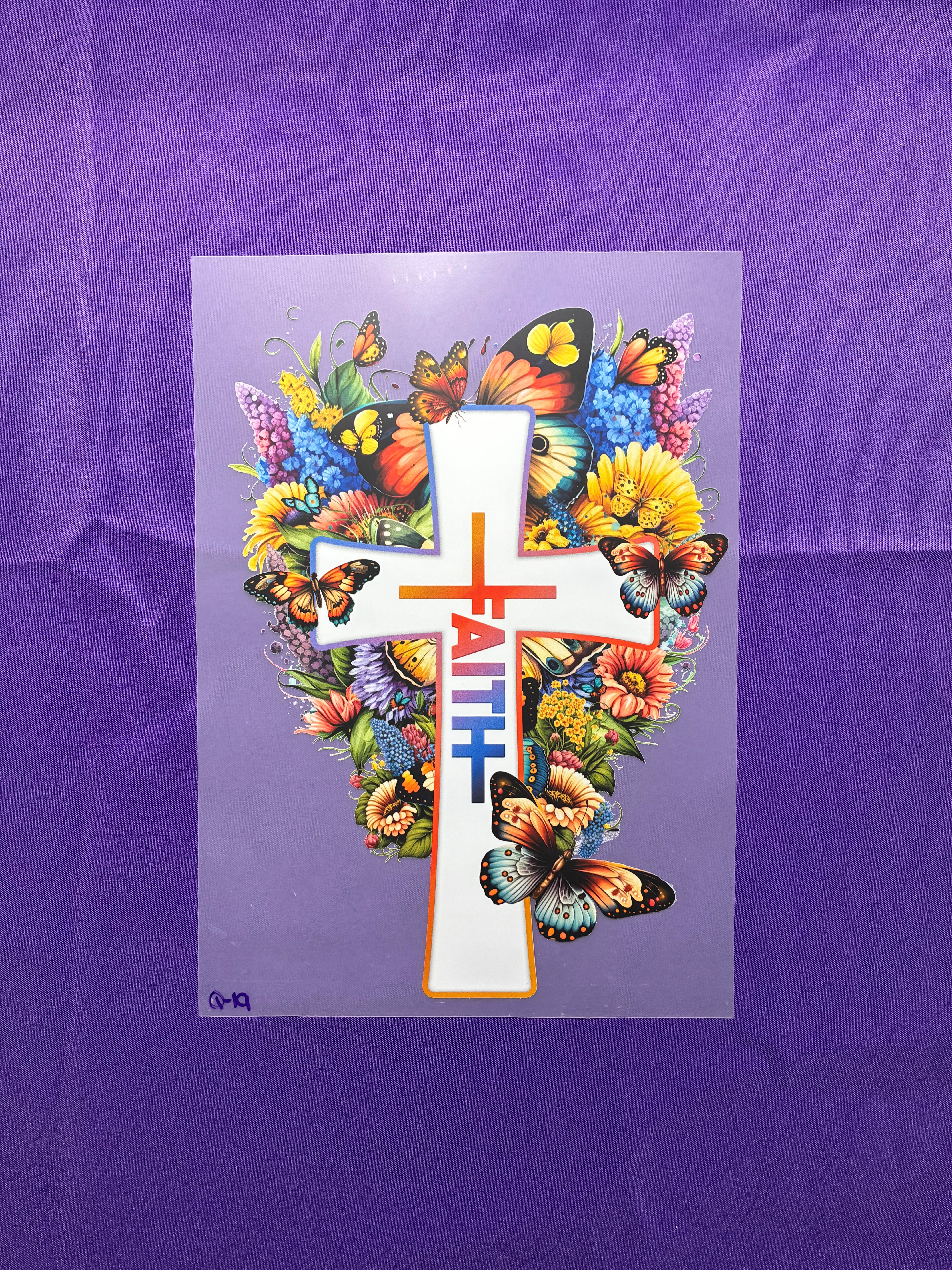 Faith #19 Shirt Transfer