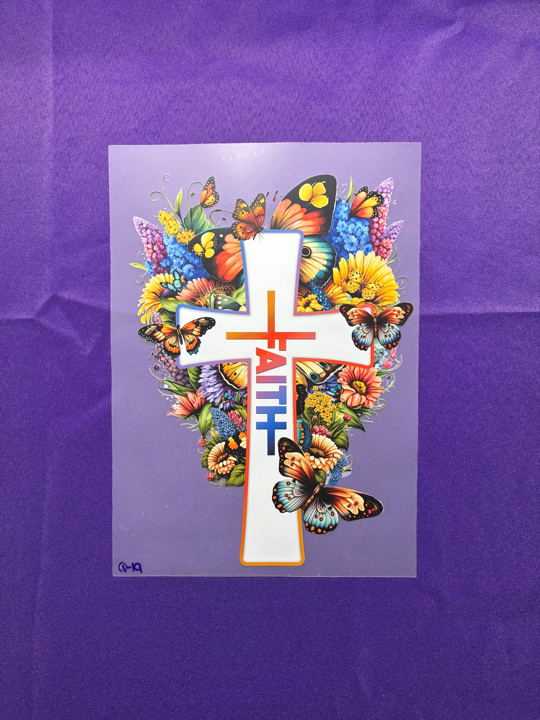 Faith #19 Shirt Transfer
