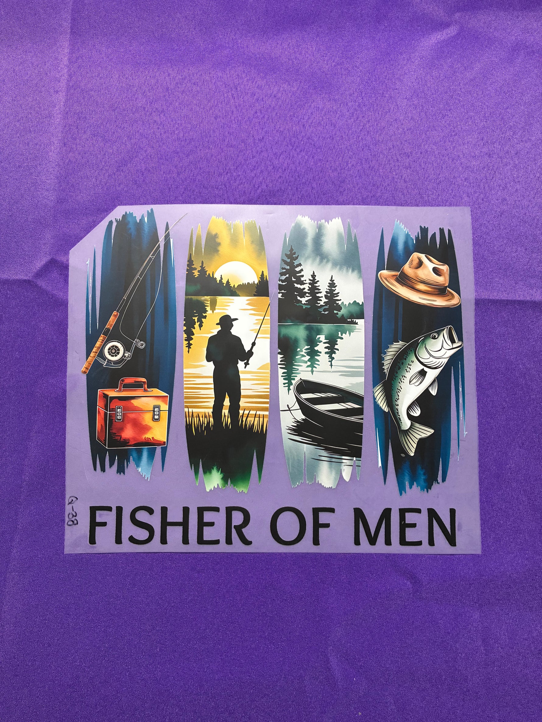Fisher of Men #38 Shirt Transfers