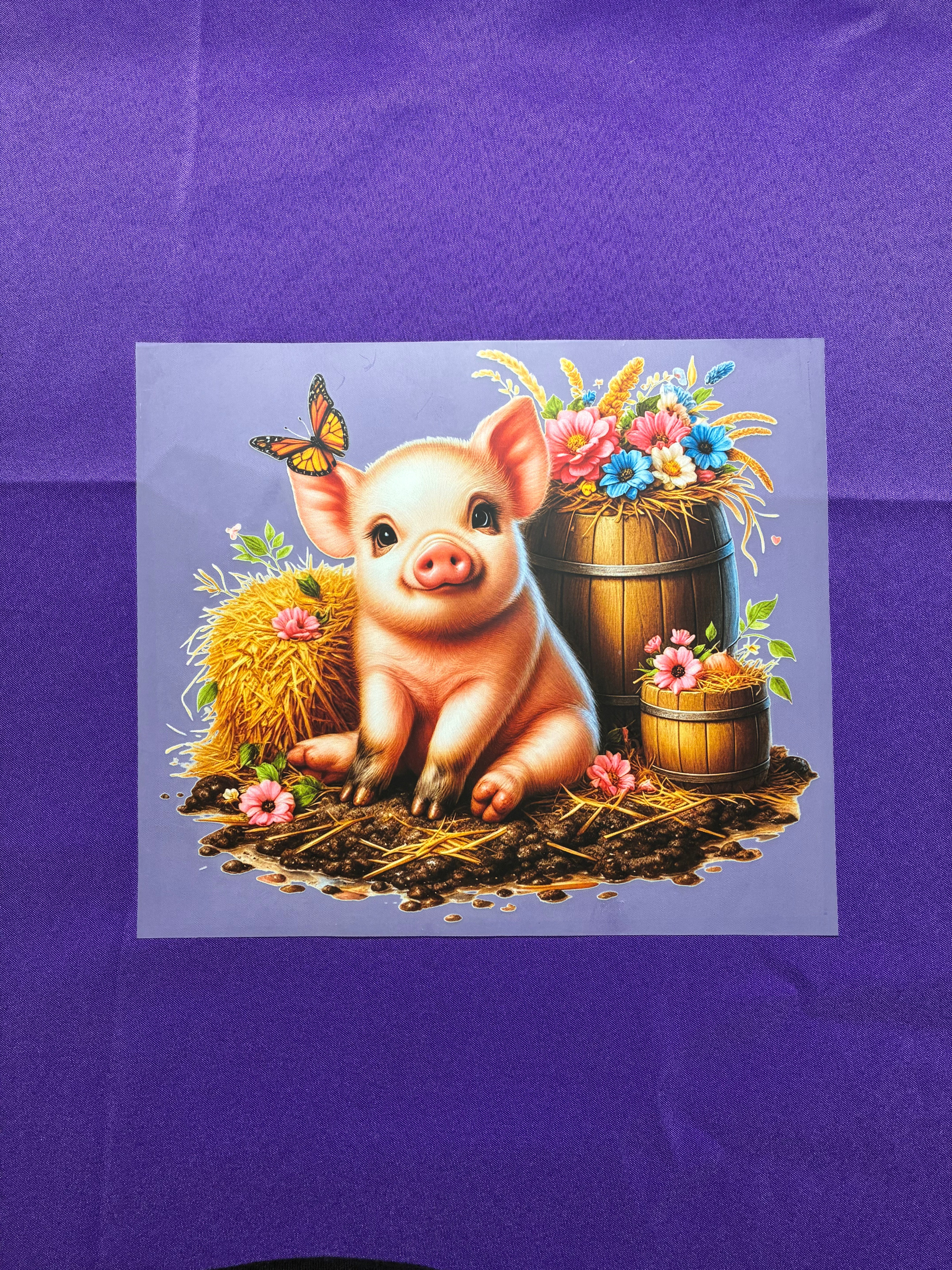 Pig Shirt Transfer
