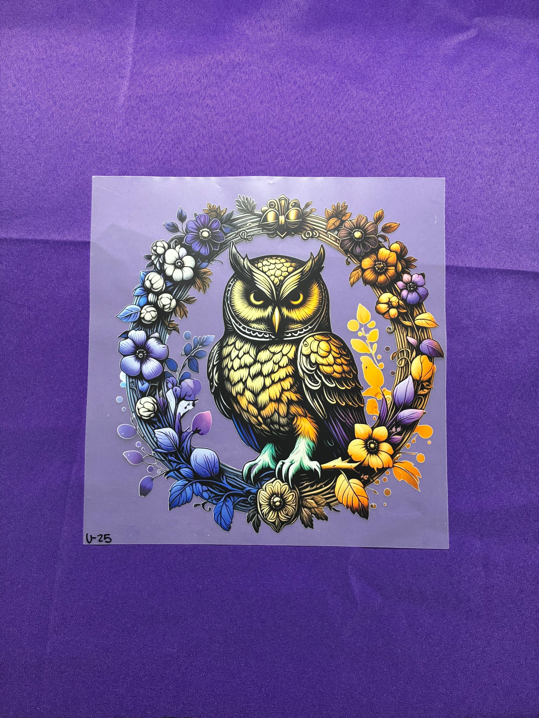 Owl Shirt Transfers
