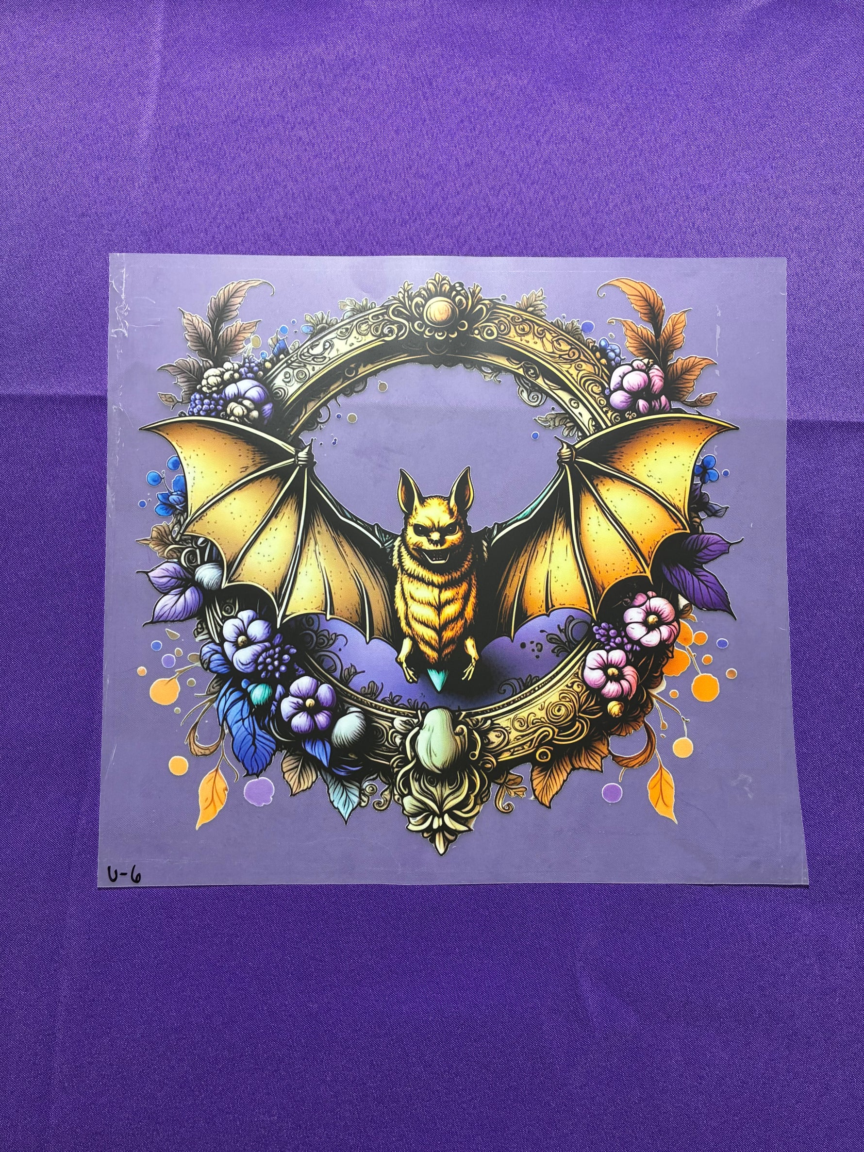 Bat Shirt Transfers