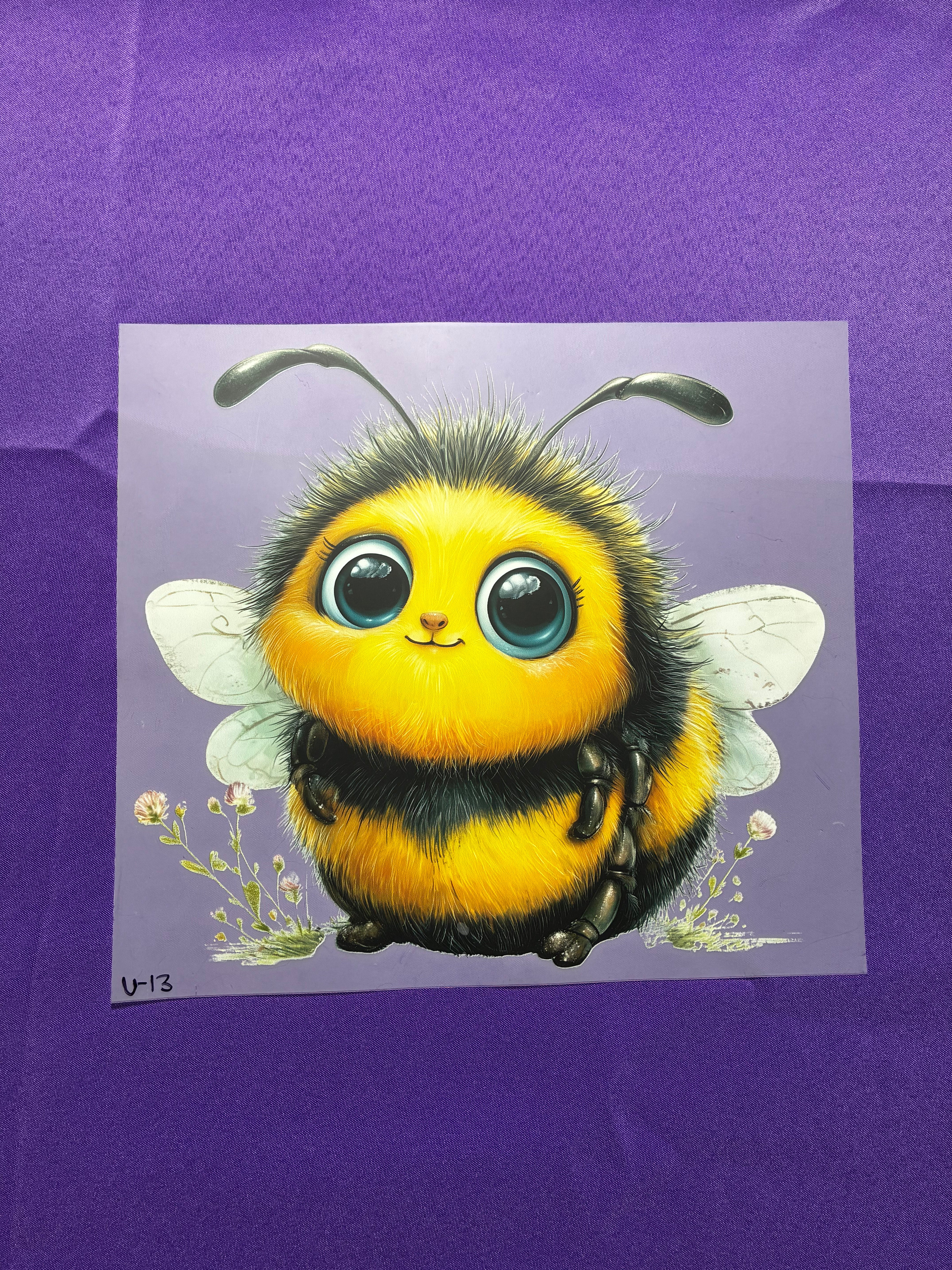 Cute Bee Shirt Transfers