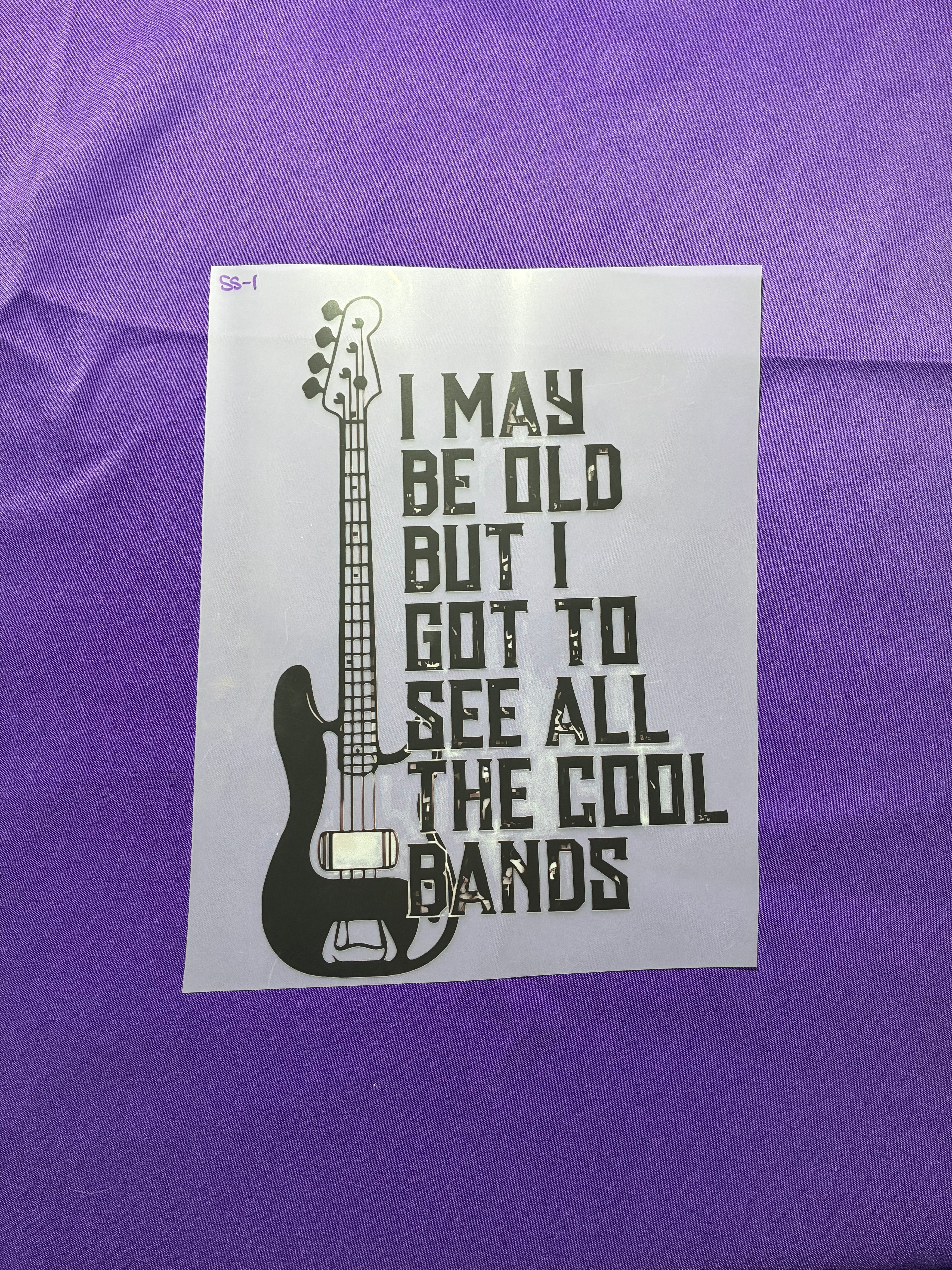 All the Cool Bands DTF Transfers