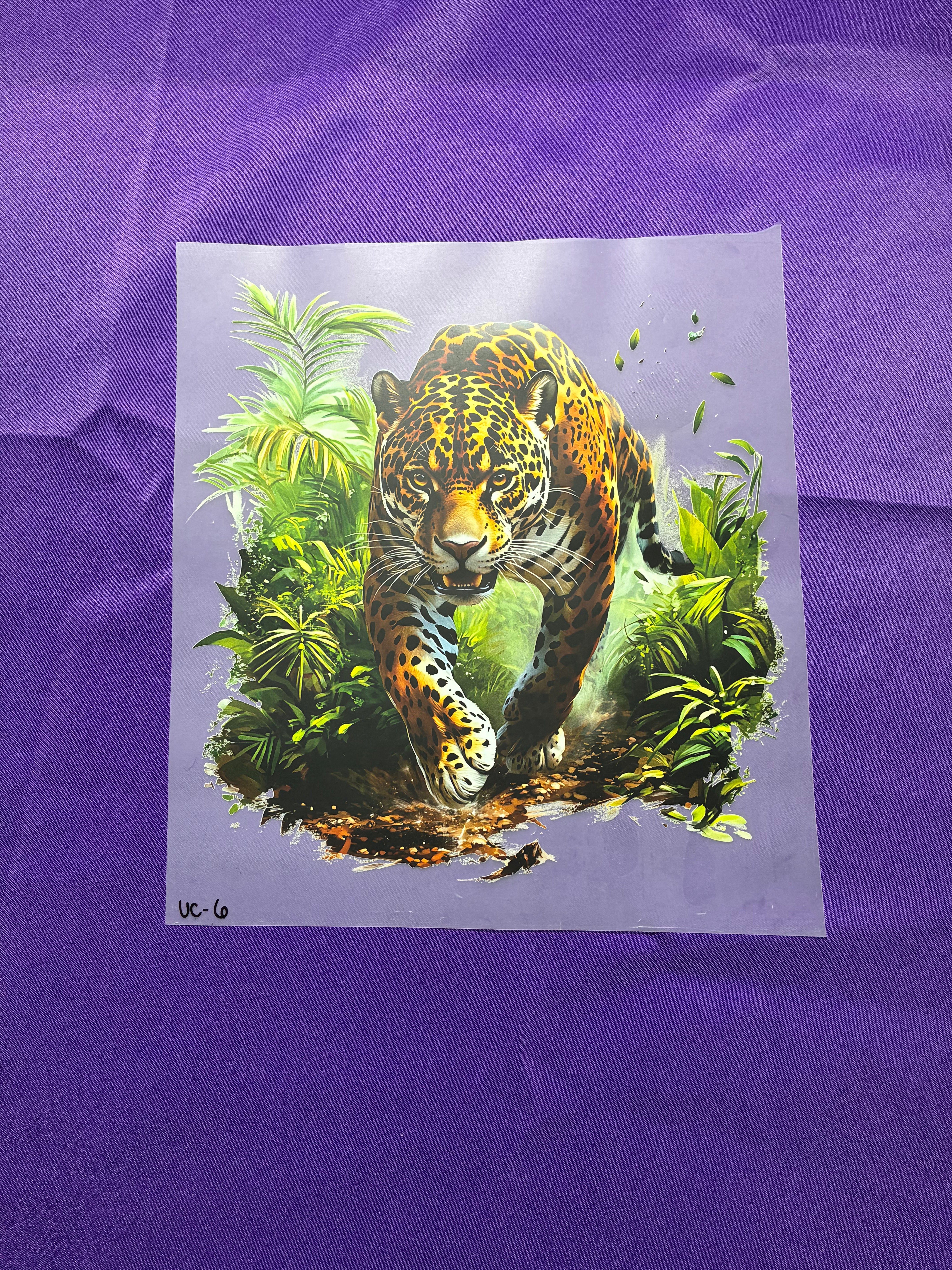 Leopard DTF Transfers