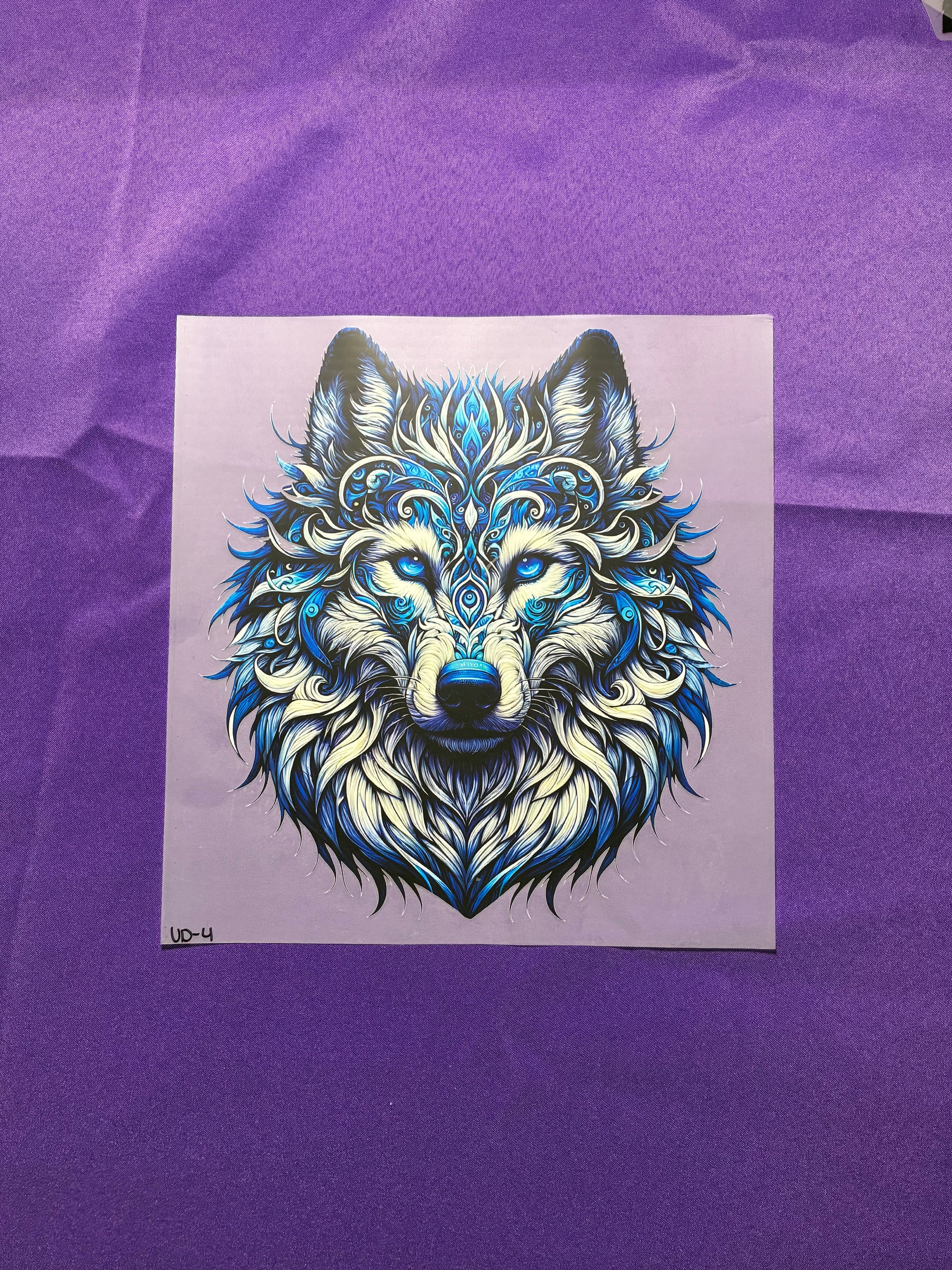 Blue Wolf DTF Transfers