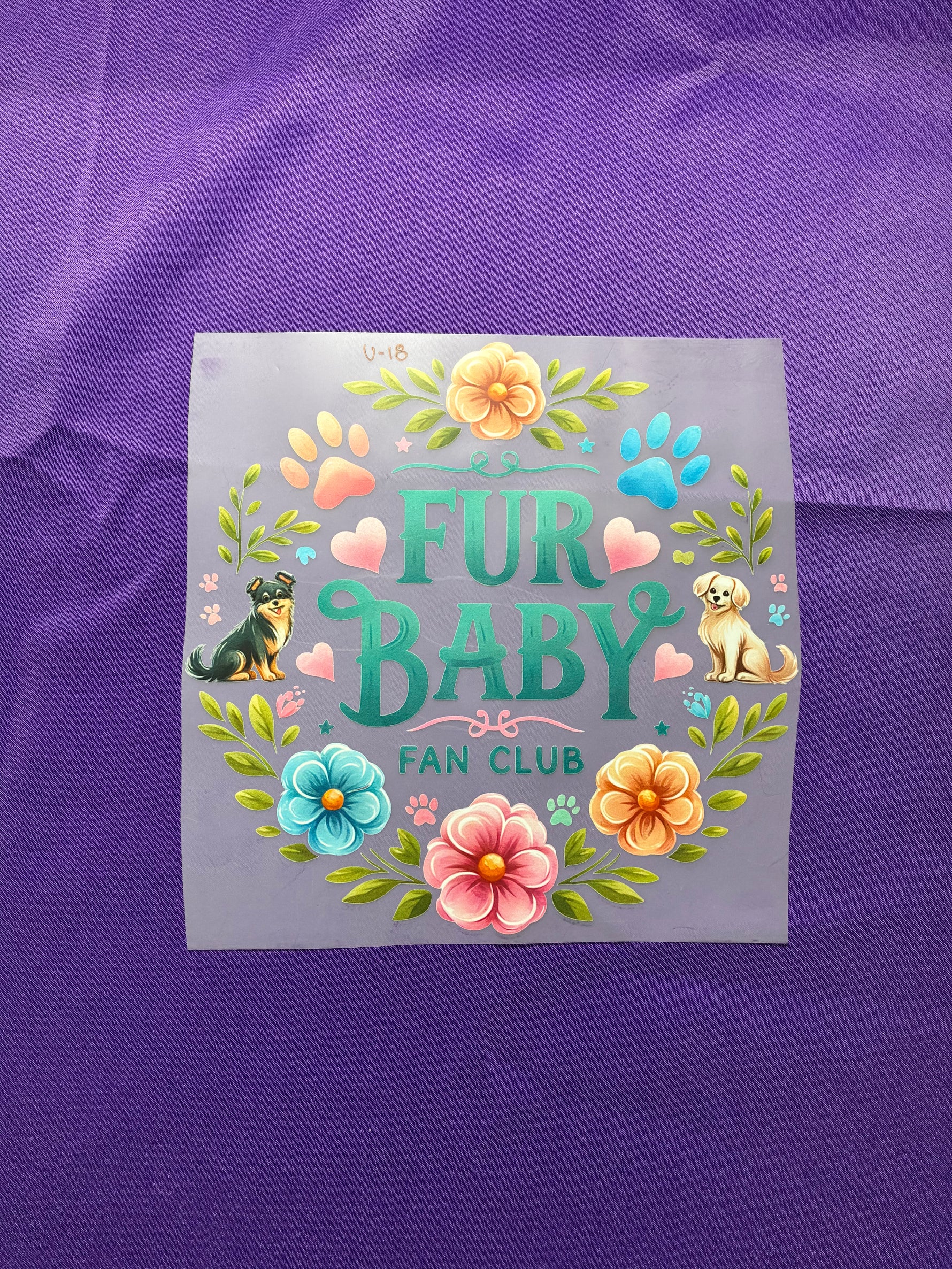 Fur Baby DTF Transfers