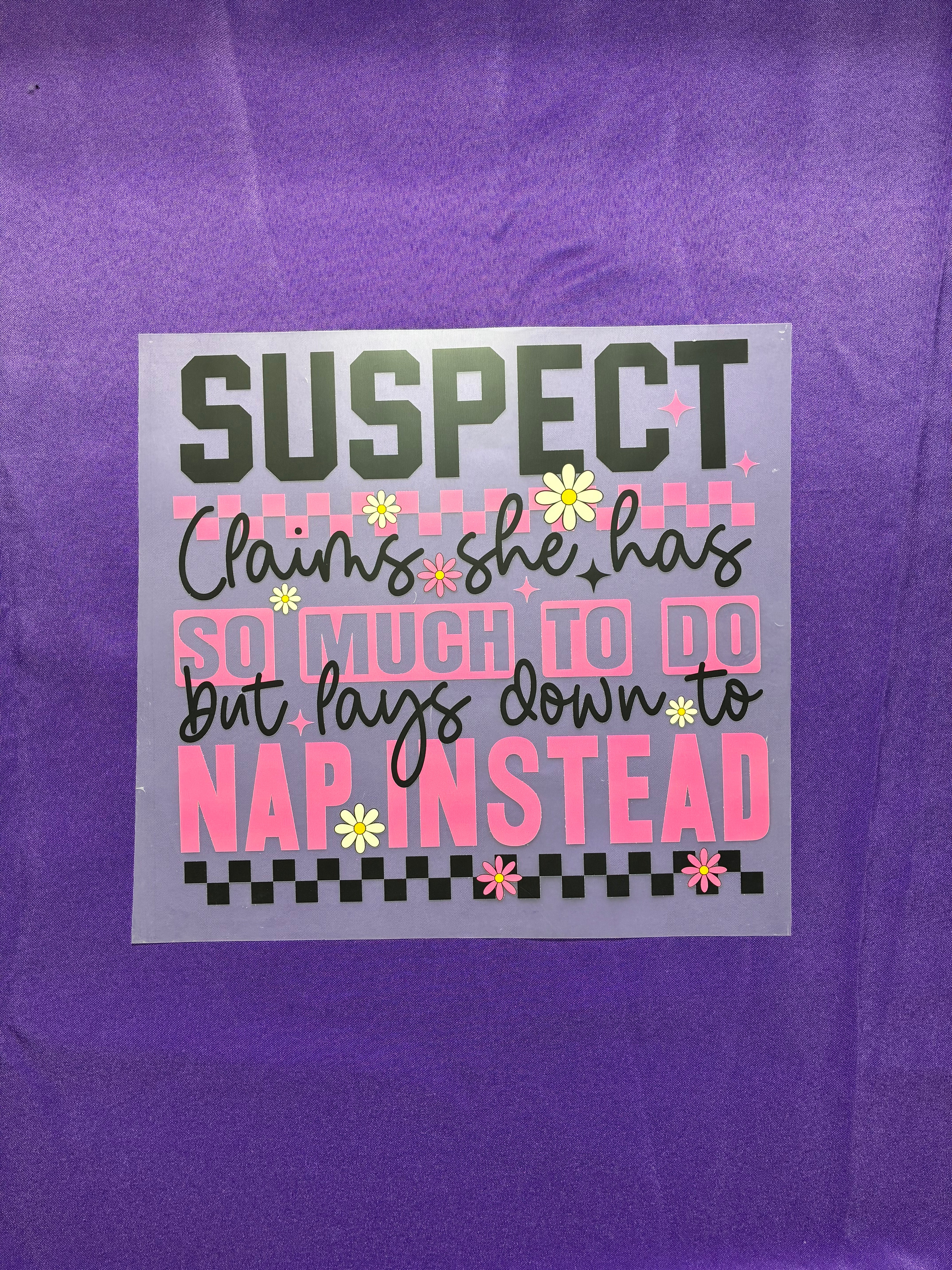 Naps Instead Shirt Transfer
