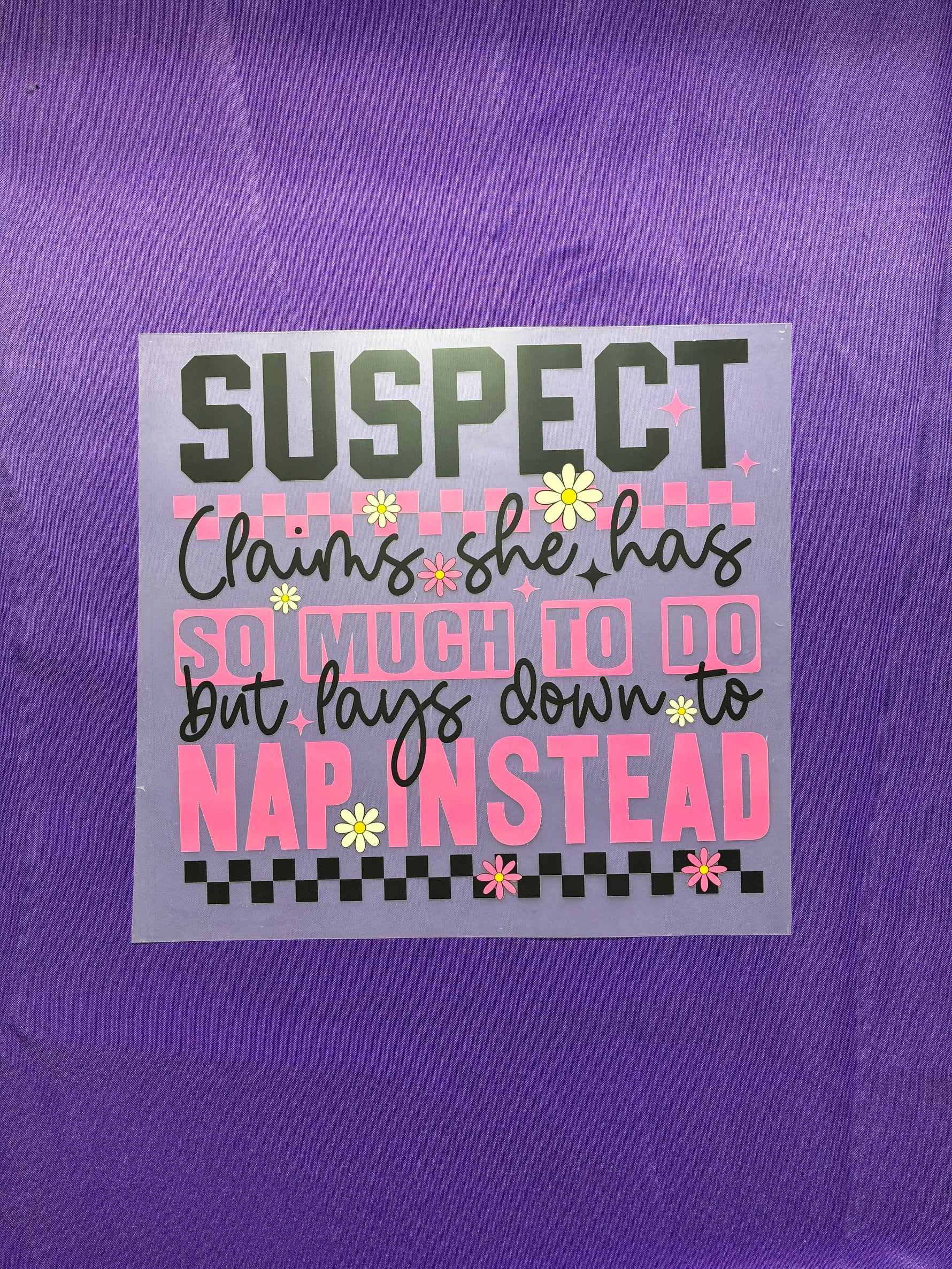 Naps Instead Shirt Transfer