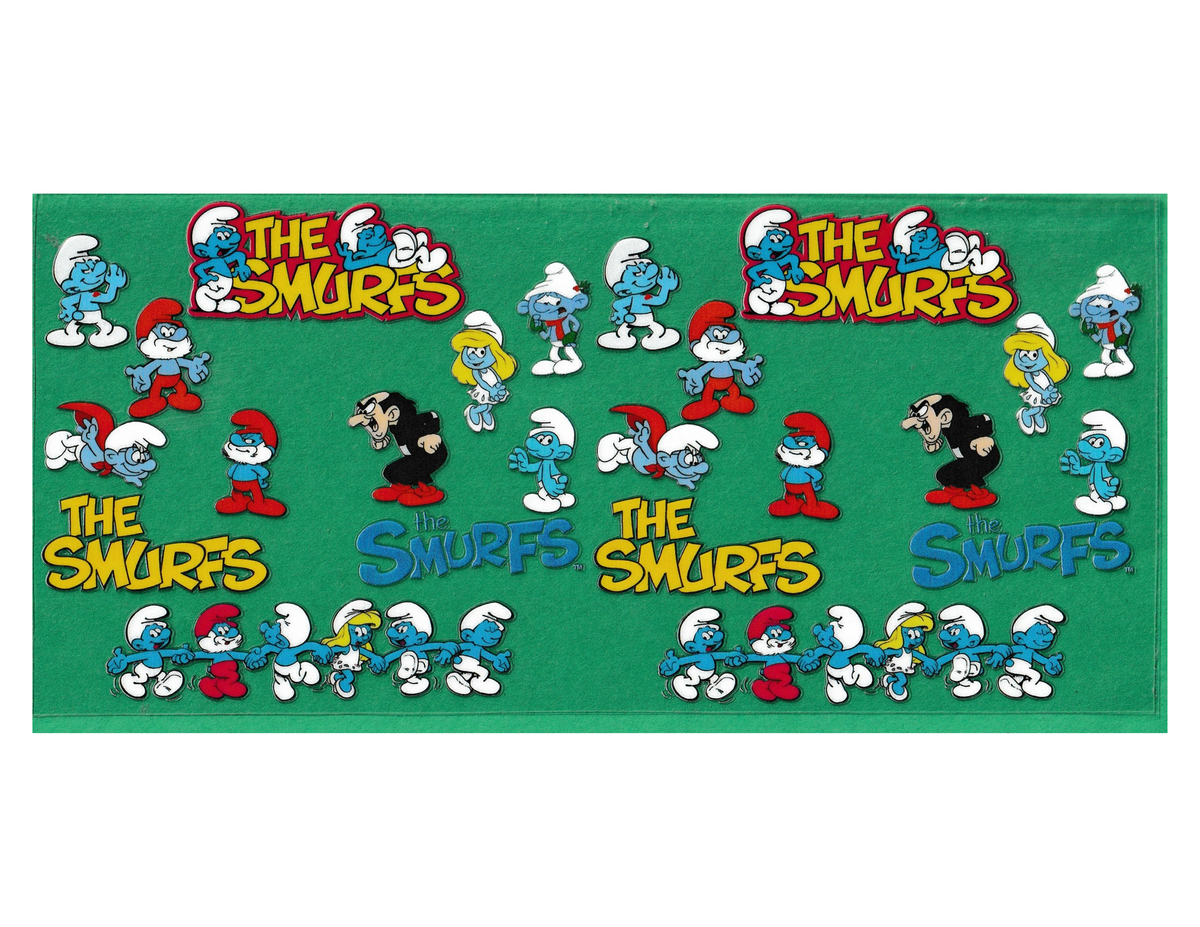16oz Cup Wrap Smurf