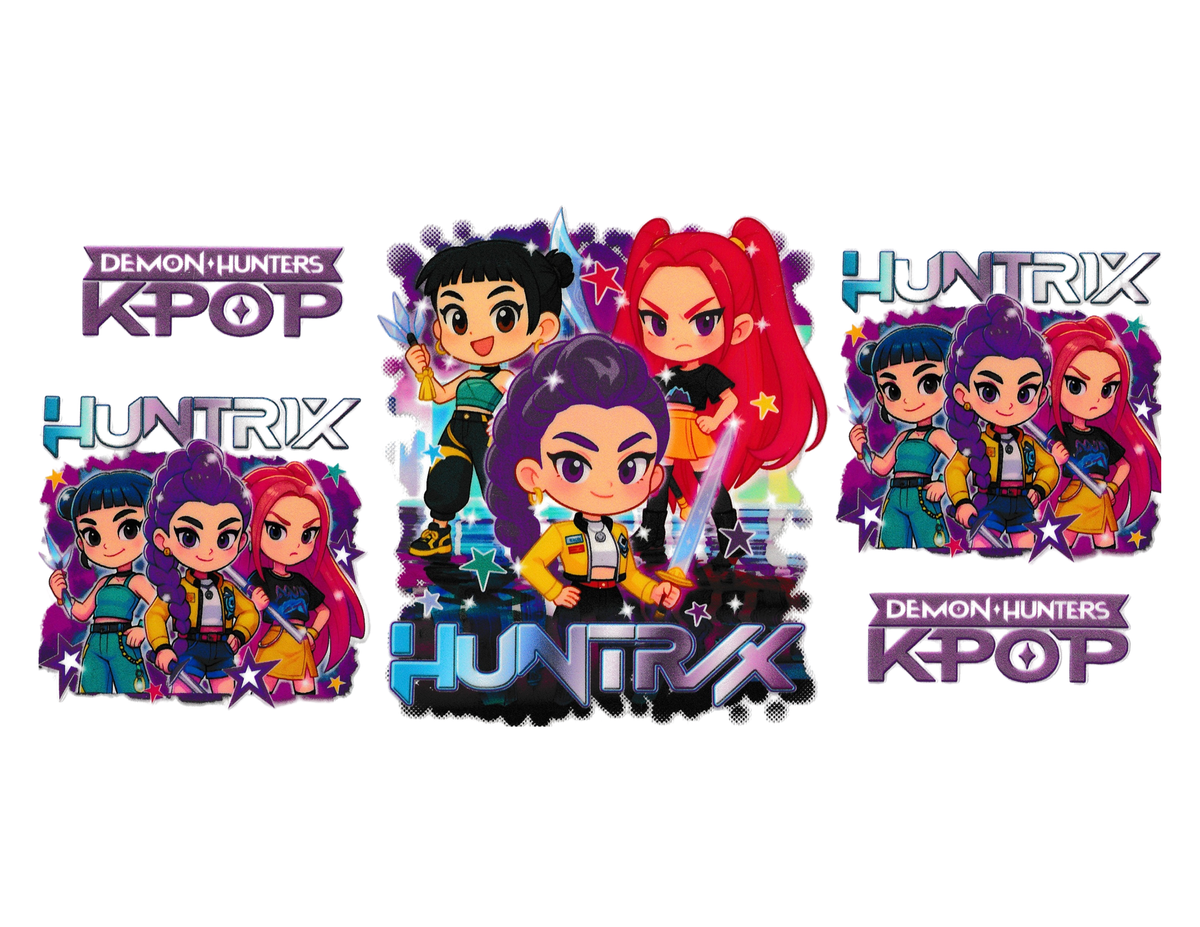 16oz Cup Wrap Huntrix