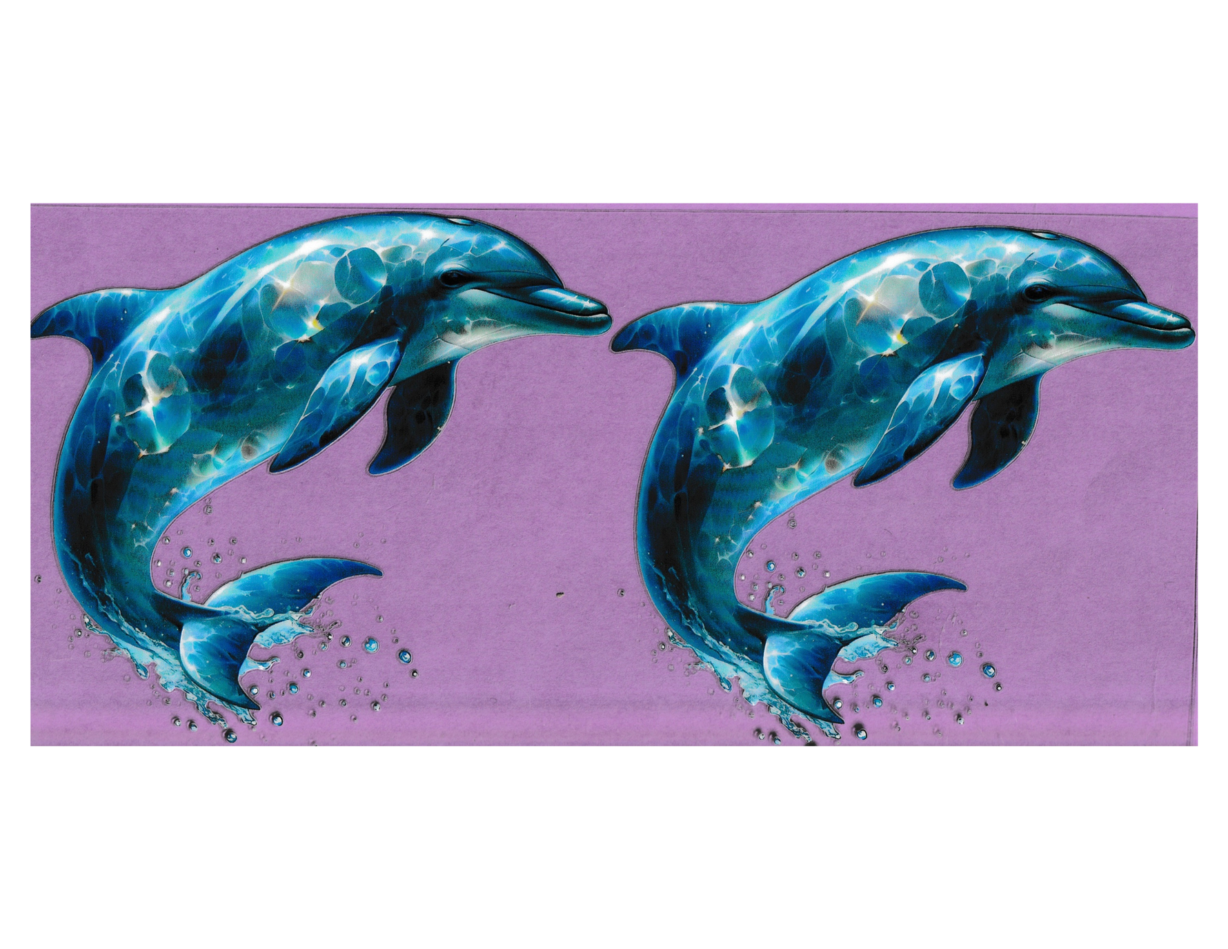 16oz Cup Wrap Dolphin