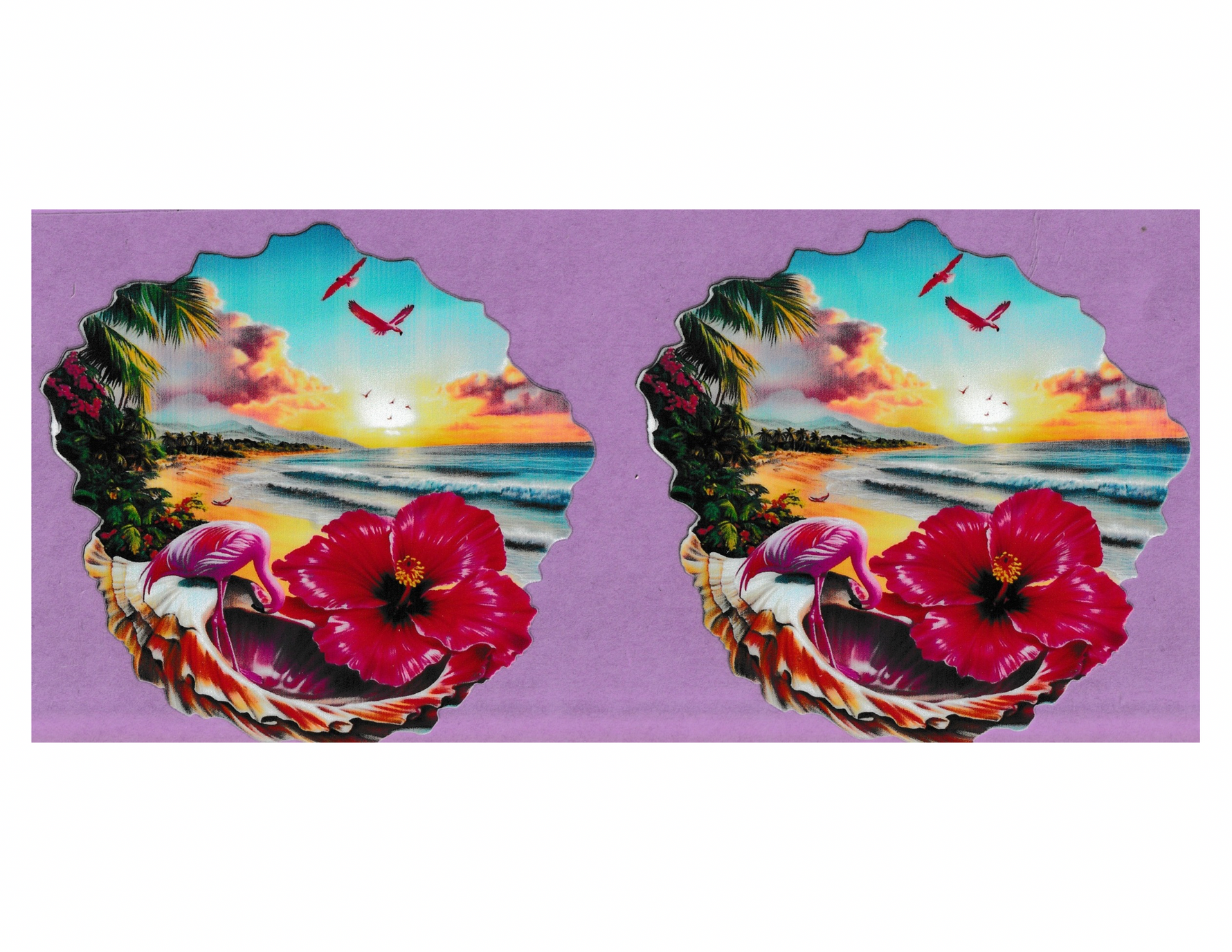 16oz Cup Wrap Beach