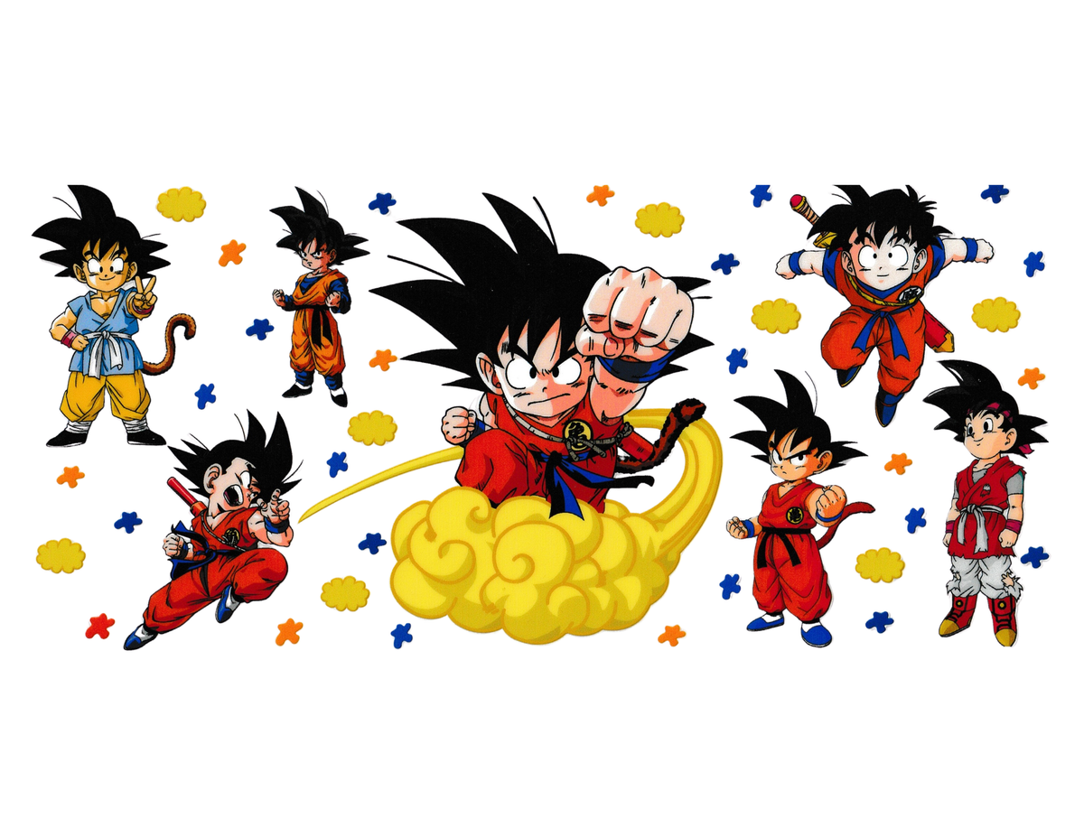 16oz Cup Wrap Anime Dragon Ball Z