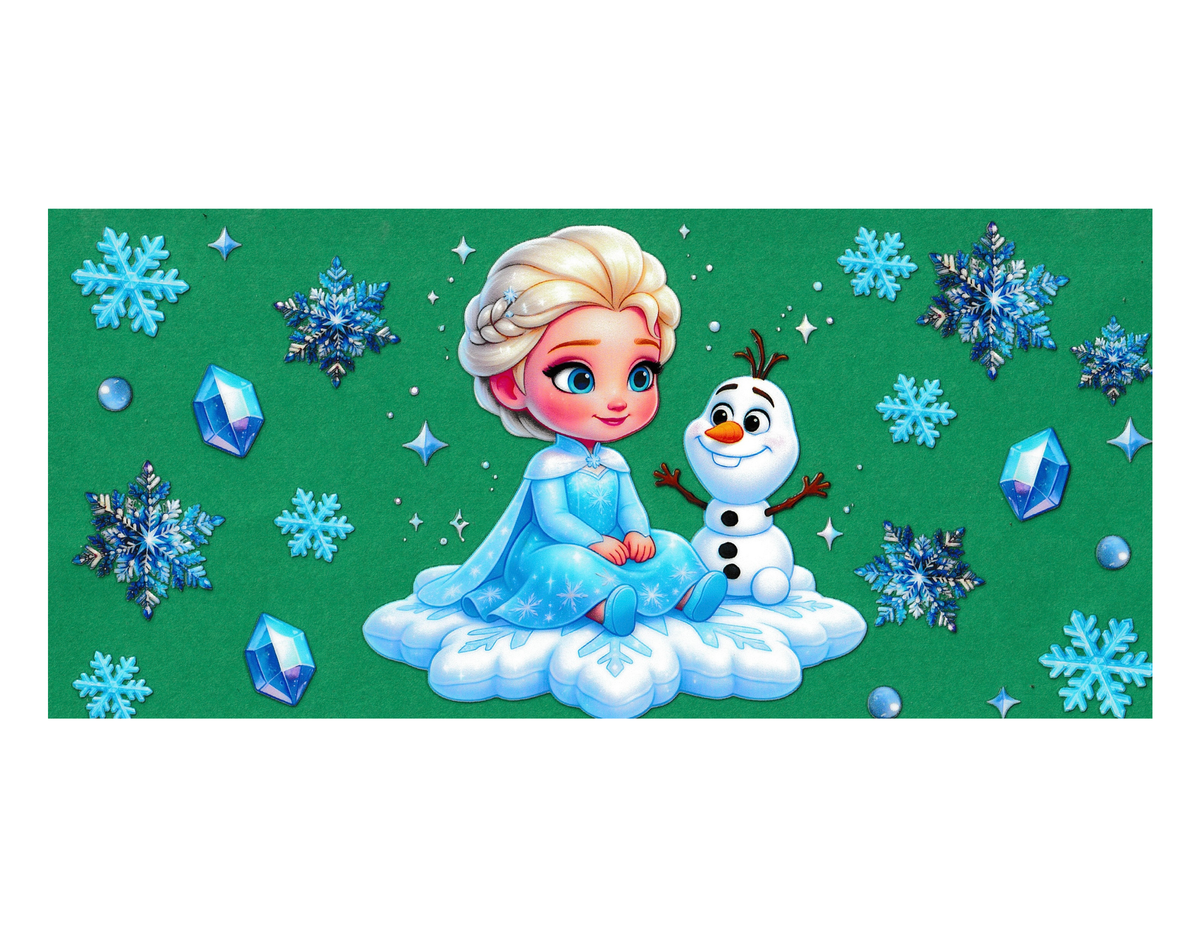 16oz Cup Wrap Frozen Princess