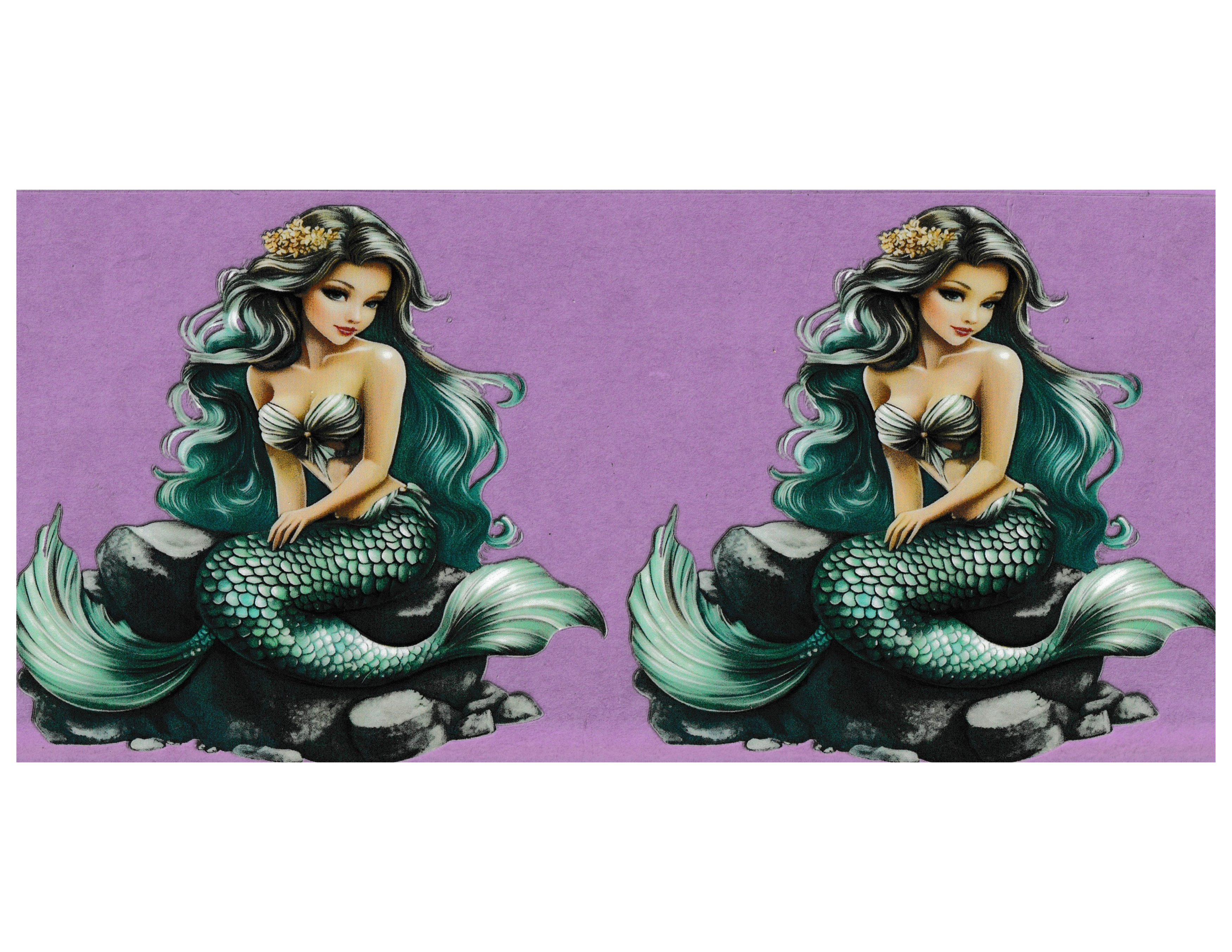 16oz Cup Wrap Mermaid