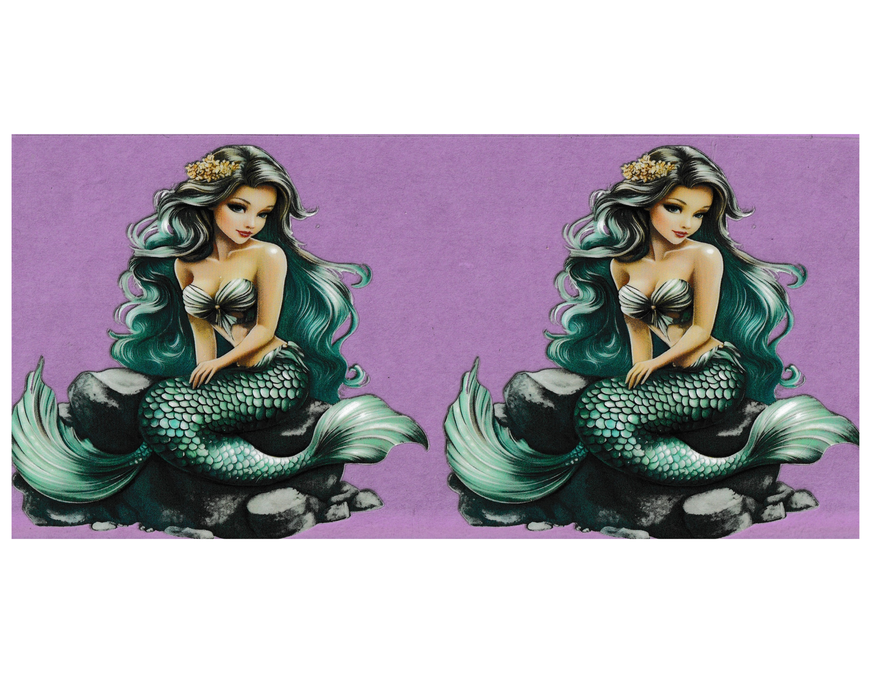 16oz Cup Wrap Mermaid