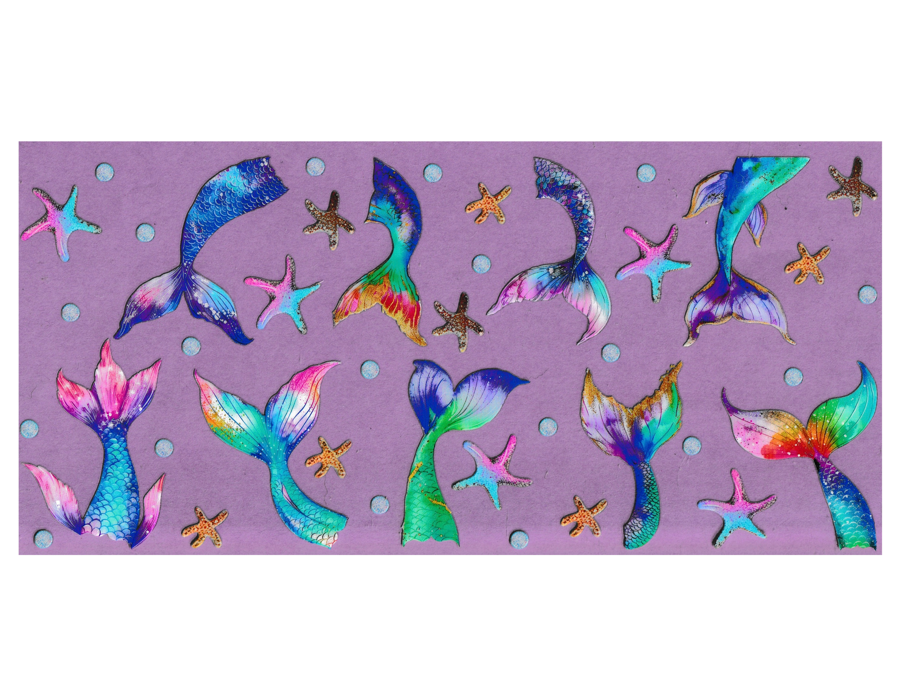 16oz Cup Wrap Mermaid